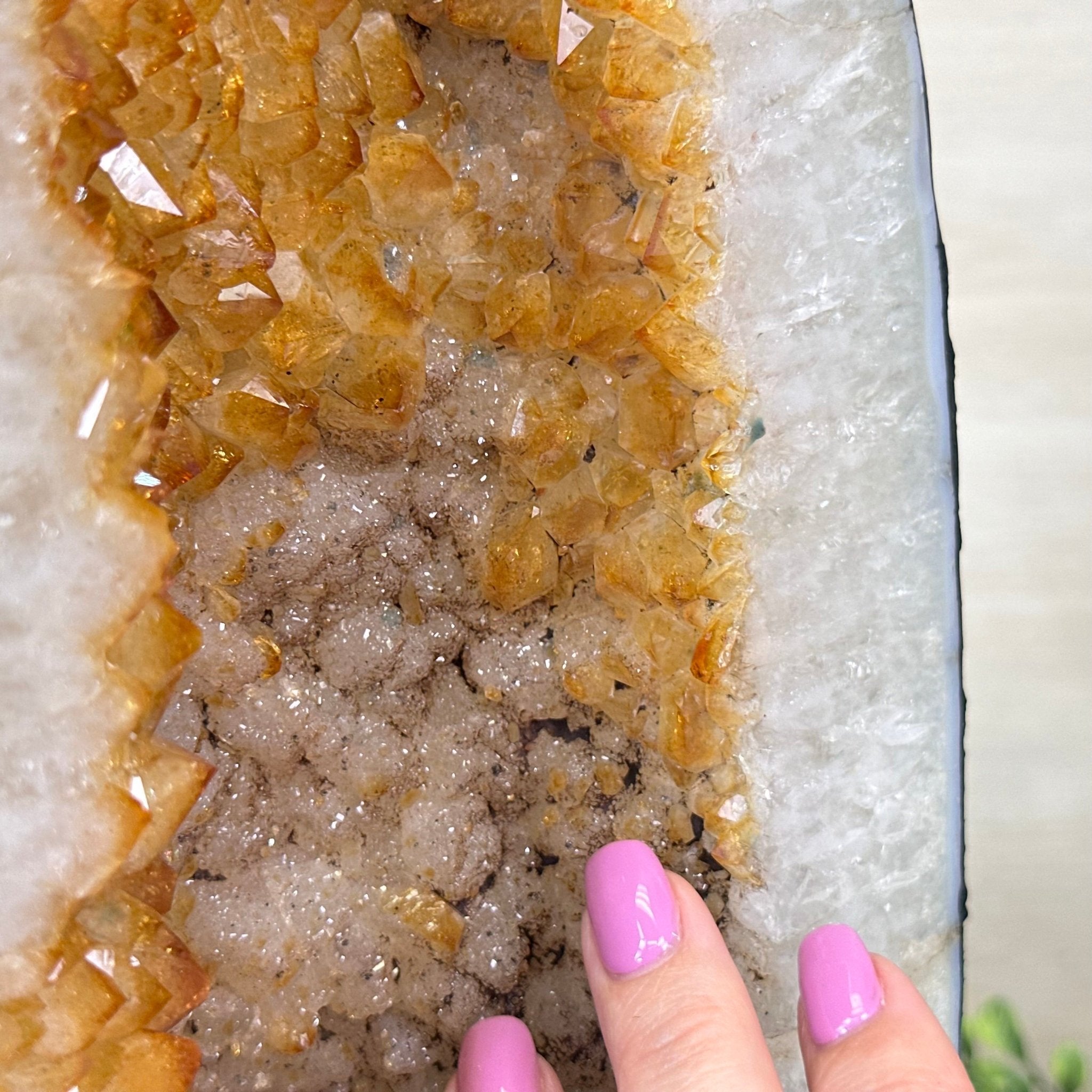 Extra Quality Citrine Cathedral, 30 lbs & 16.4" Tall 5603 - 0389 - Brazil GemsBrazil GemsExtra Quality Citrine Cathedral, 30 lbs & 16.4" Tall 5603 - 0389Cathedrals5603 - 0389