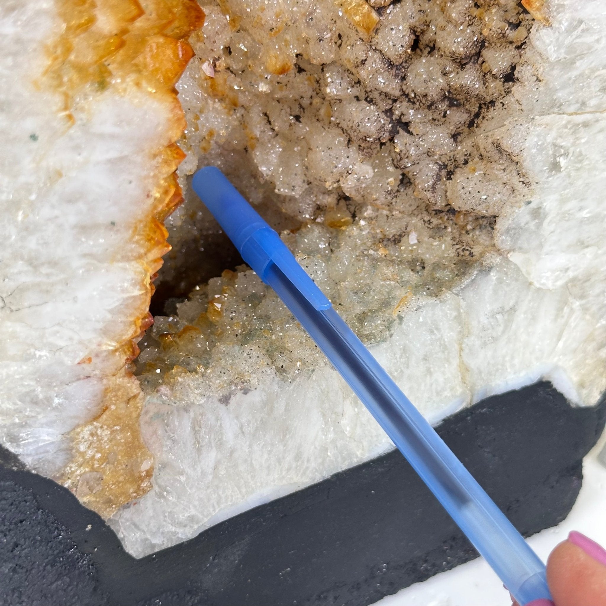 Extra Quality Citrine Cathedral, 30 lbs & 16.4" Tall 5603 - 0389 - Brazil GemsBrazil GemsExtra Quality Citrine Cathedral, 30 lbs & 16.4" Tall 5603 - 0389Cathedrals5603 - 0389