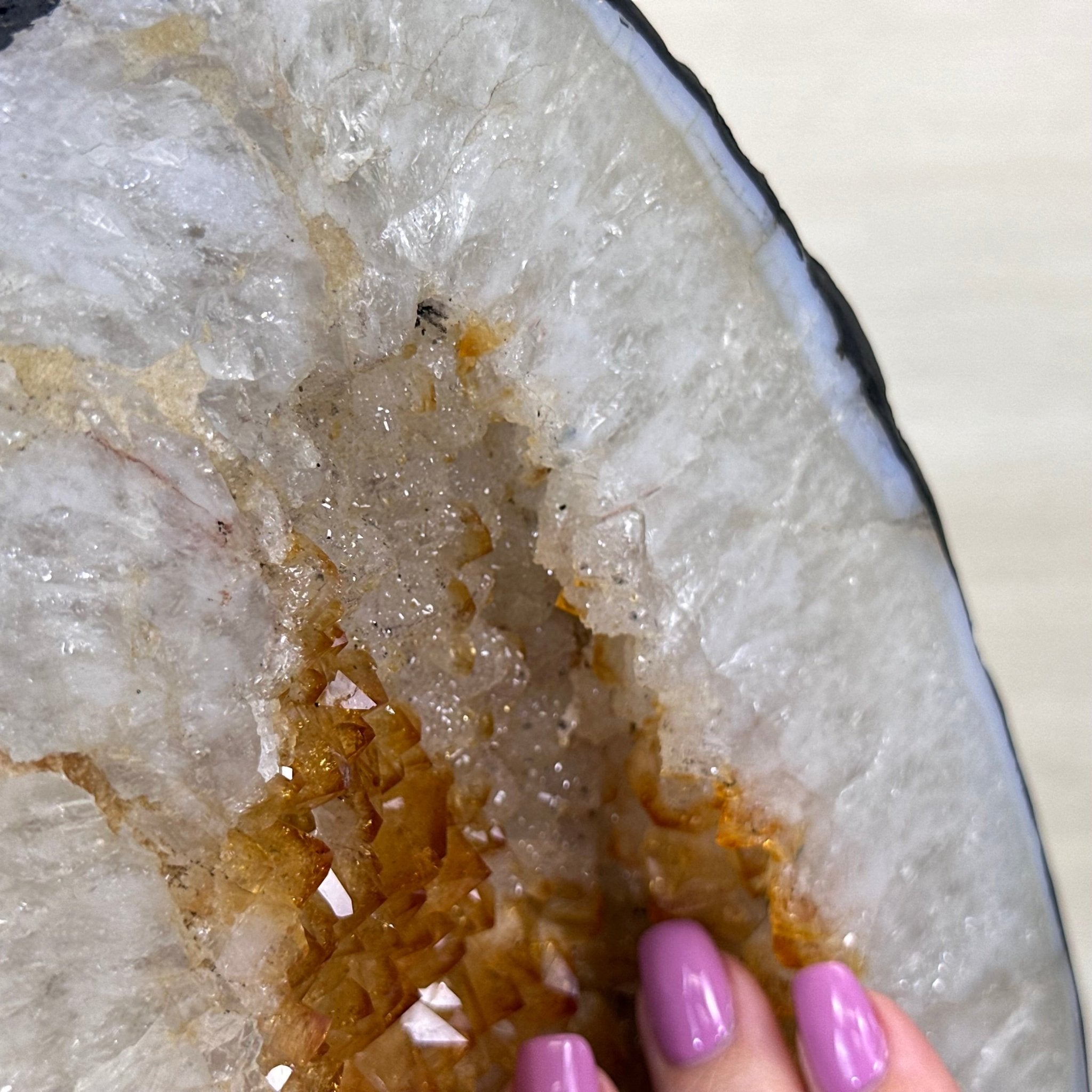 Extra Quality Citrine Cathedral, 30 lbs & 16.4" Tall 5603 - 0389 - Brazil GemsBrazil GemsExtra Quality Citrine Cathedral, 30 lbs & 16.4" Tall 5603 - 0389Cathedrals5603 - 0389