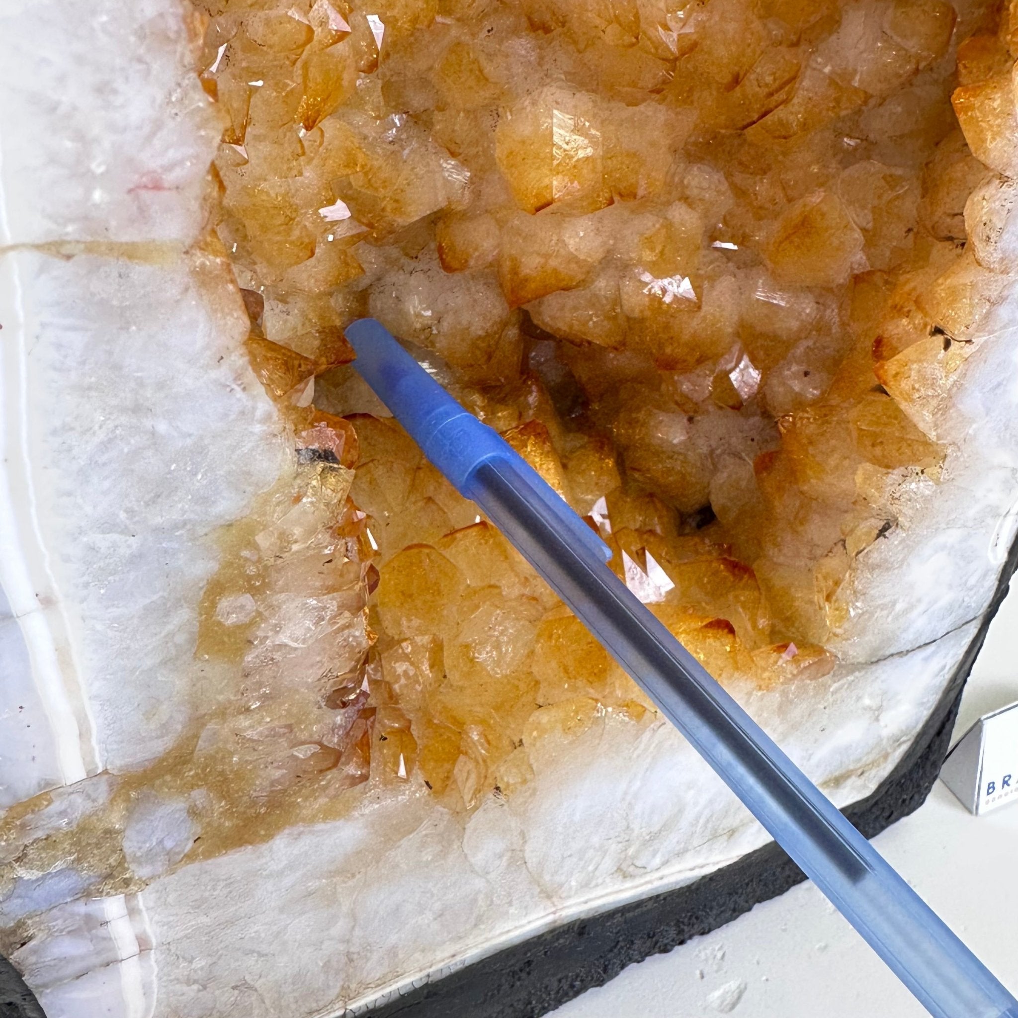 Extra Quality Citrine Cathedral, 32.2 lbs & 16.8" Tall 5603 - 0390 - Brazil GemsBrazil GemsExtra Quality Citrine Cathedral, 32.2 lbs & 16.8" Tall 5603 - 0390Cathedrals5603 - 0390