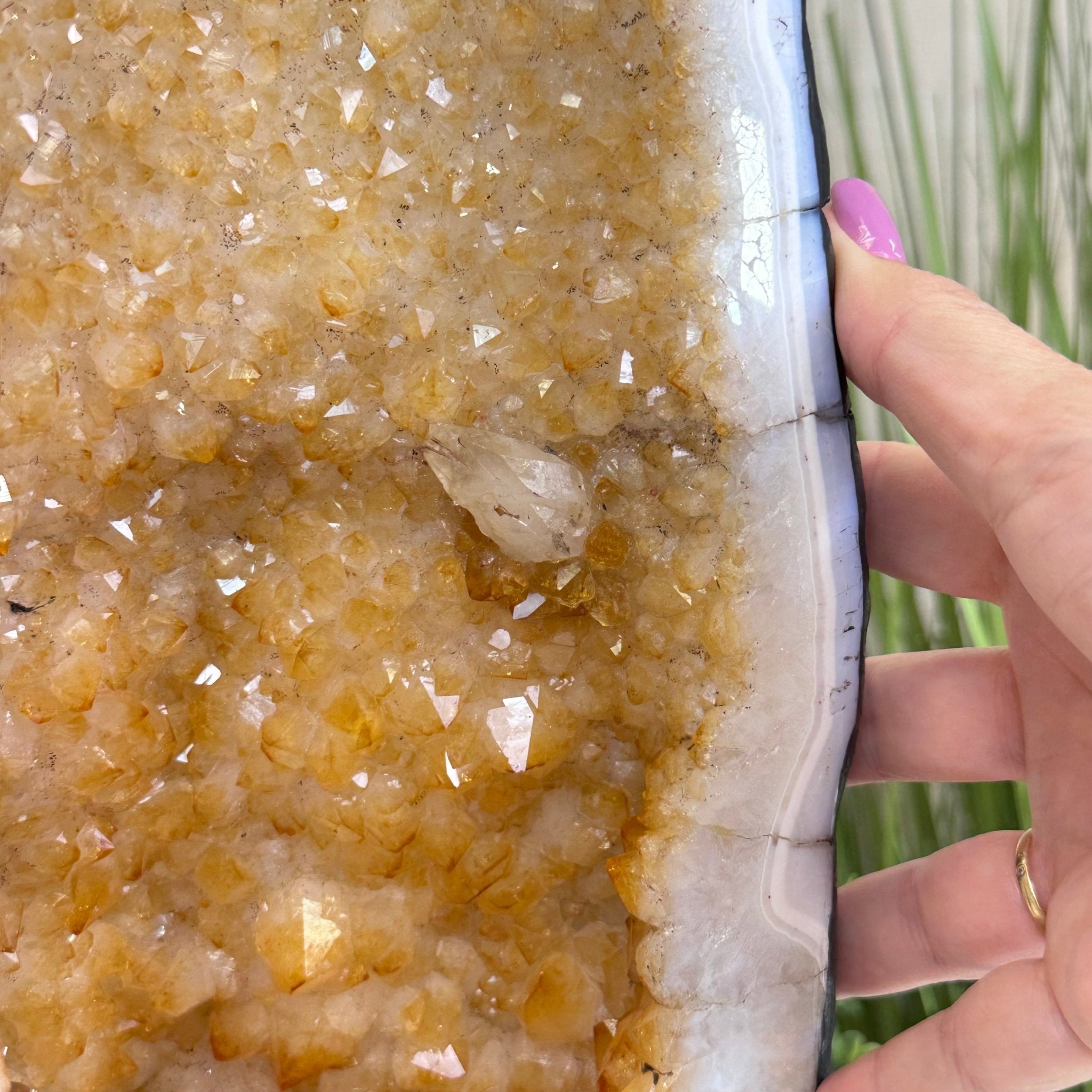 Extra Quality Citrine Cathedral, 32.2 lbs & 16.8" Tall 5603 - 0390 - Brazil GemsBrazil GemsExtra Quality Citrine Cathedral, 32.2 lbs & 16.8" Tall 5603 - 0390Cathedrals5603 - 0390