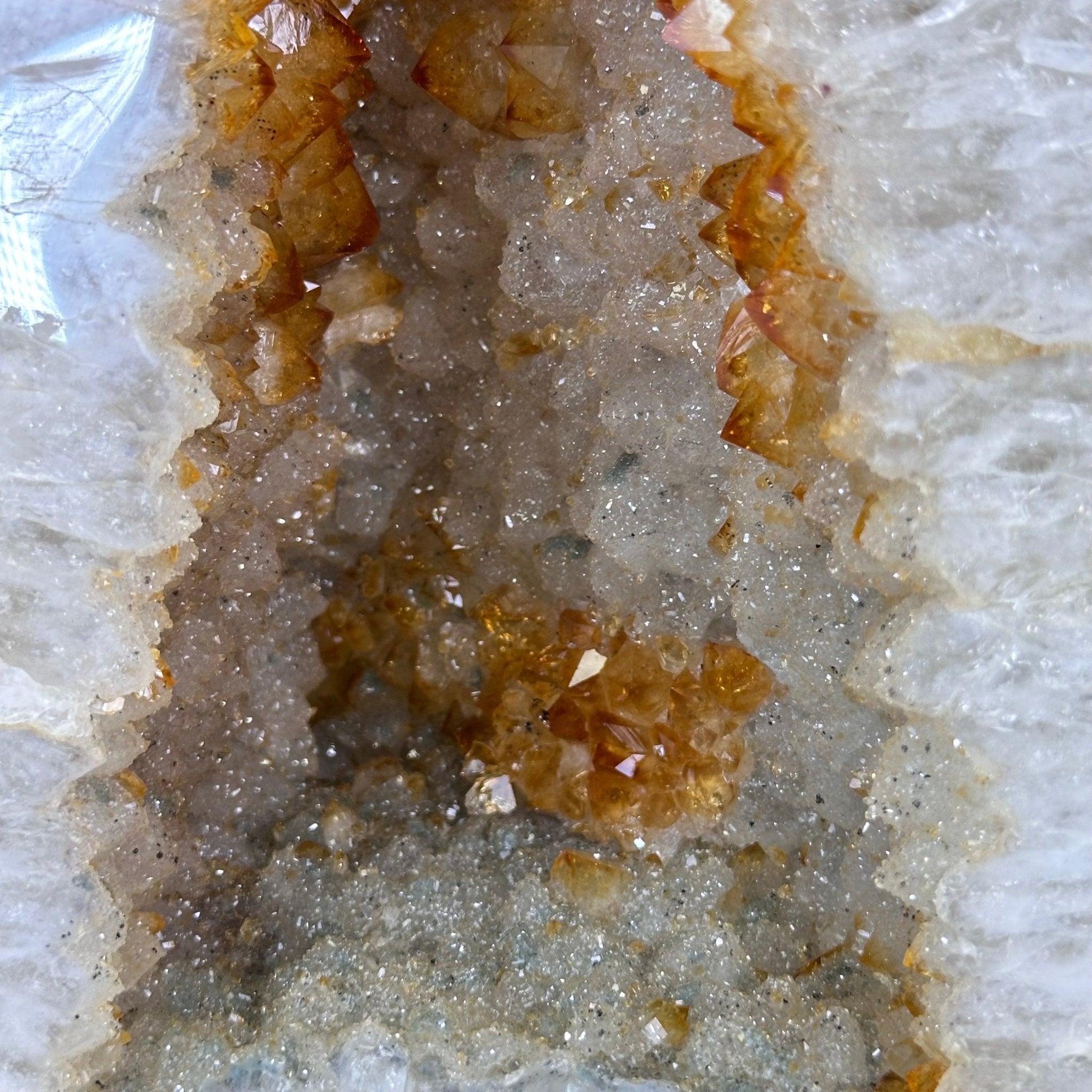 Extra Quality Citrine Cathedral, 32.3 lbs & 15" Tall 5603 - 0391 - Brazil GemsBrazil GemsExtra Quality Citrine Cathedral, 32.3 lbs & 15" Tall 5603 - 0391Cathedrals5603 - 0391