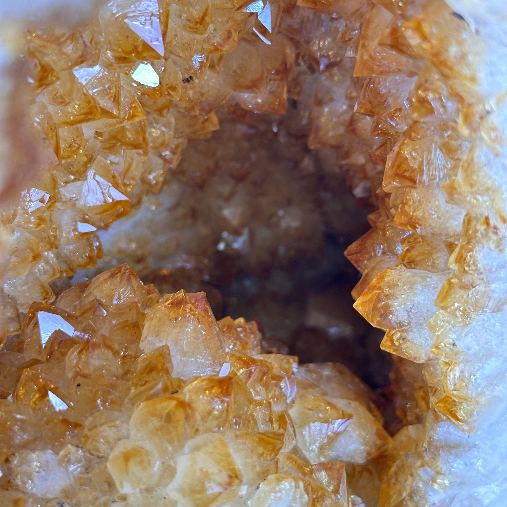 Extra Quality Citrine Cathedral, 35.6 lbs & 14.9" Tall 5603 - 0393 - Brazil GemsBrazil GemsExtra Quality Citrine Cathedral, 35.6 lbs & 14.9" Tall 5603 - 0393Cathedrals5603 - 0393