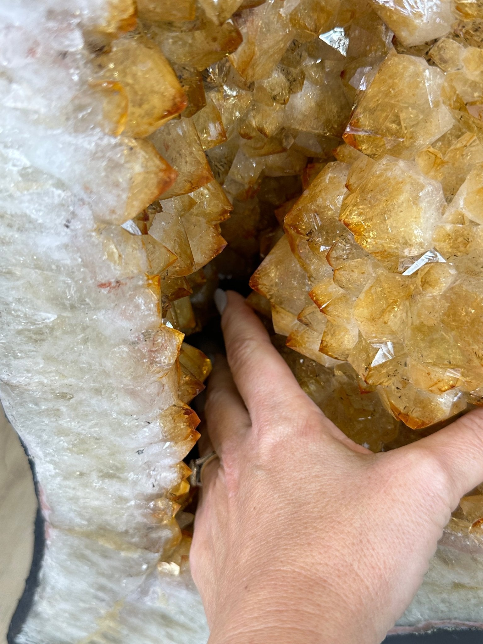 Extra Quality Citrine Cathedral, 377.1 lbs & 67.2" Tall #5603-0313 - Brazil GemsBrazil GemsExtra Quality Citrine Cathedral, 377.1 lbs & 67.2" Tall #5603-0313Cathedrals5603-0313