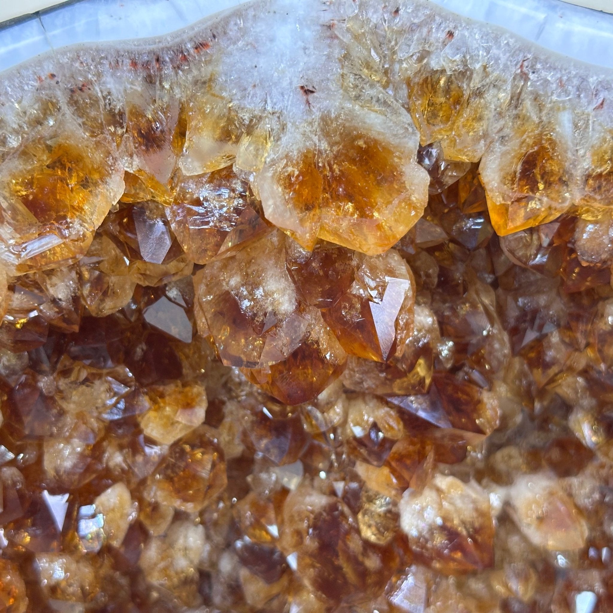 Extra Quality Citrine Cathedral, 38.3 lbs & 9.4" Tall 5603 - 0395 - Brazil GemsBrazil GemsExtra Quality Citrine Cathedral, 38.3 lbs & 9.4" Tall 5603 - 0395Cathedrals5603 - 0395