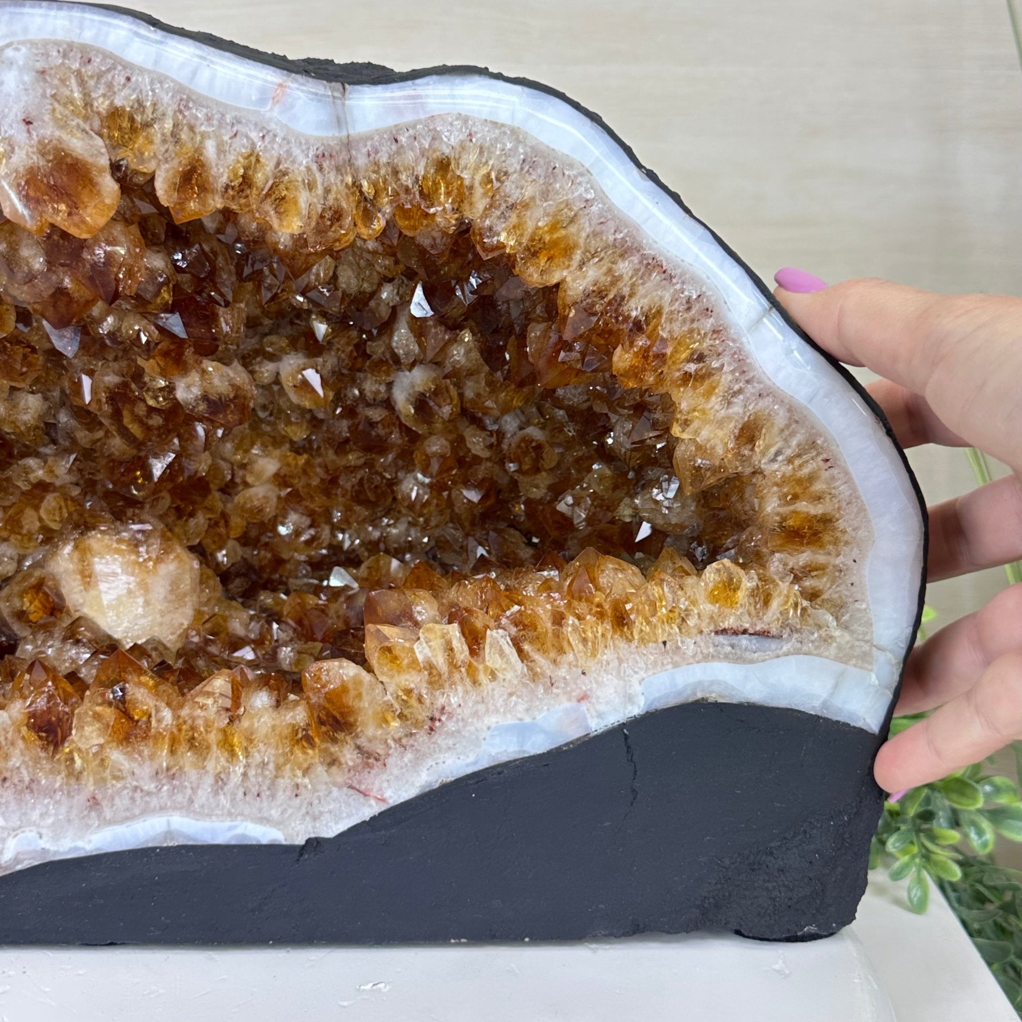Extra Quality Citrine Cathedral, 38.3 lbs & 9.4" Tall 5603 - 0395 - Brazil GemsBrazil GemsExtra Quality Citrine Cathedral, 38.3 lbs & 9.4" Tall 5603 - 0395Cathedrals5603 - 0395