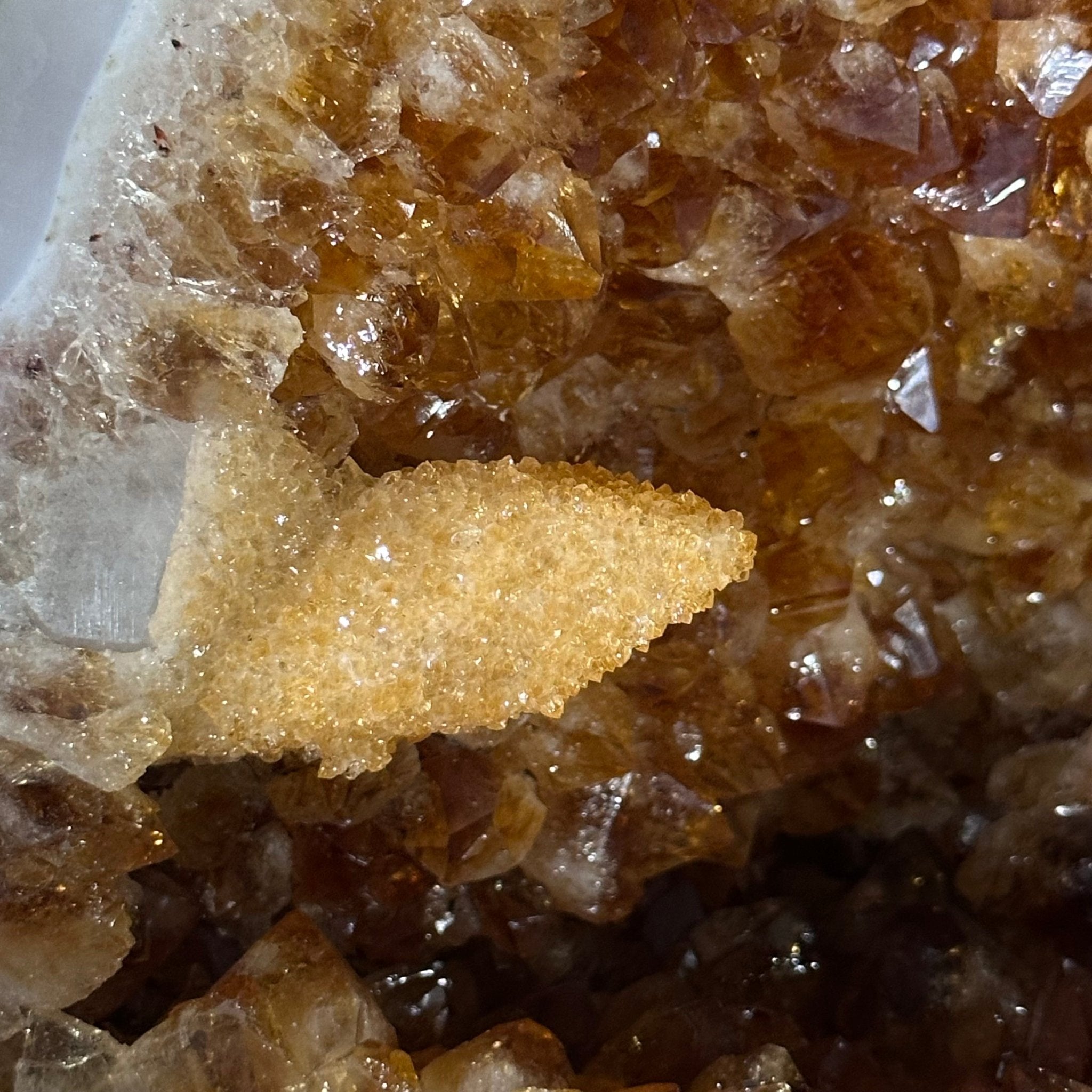 Extra Quality Citrine Cathedral, 38.3 lbs & 9.4" Tall 5603 - 0395 - Brazil GemsBrazil GemsExtra Quality Citrine Cathedral, 38.3 lbs & 9.4" Tall 5603 - 0395Cathedrals5603 - 0395