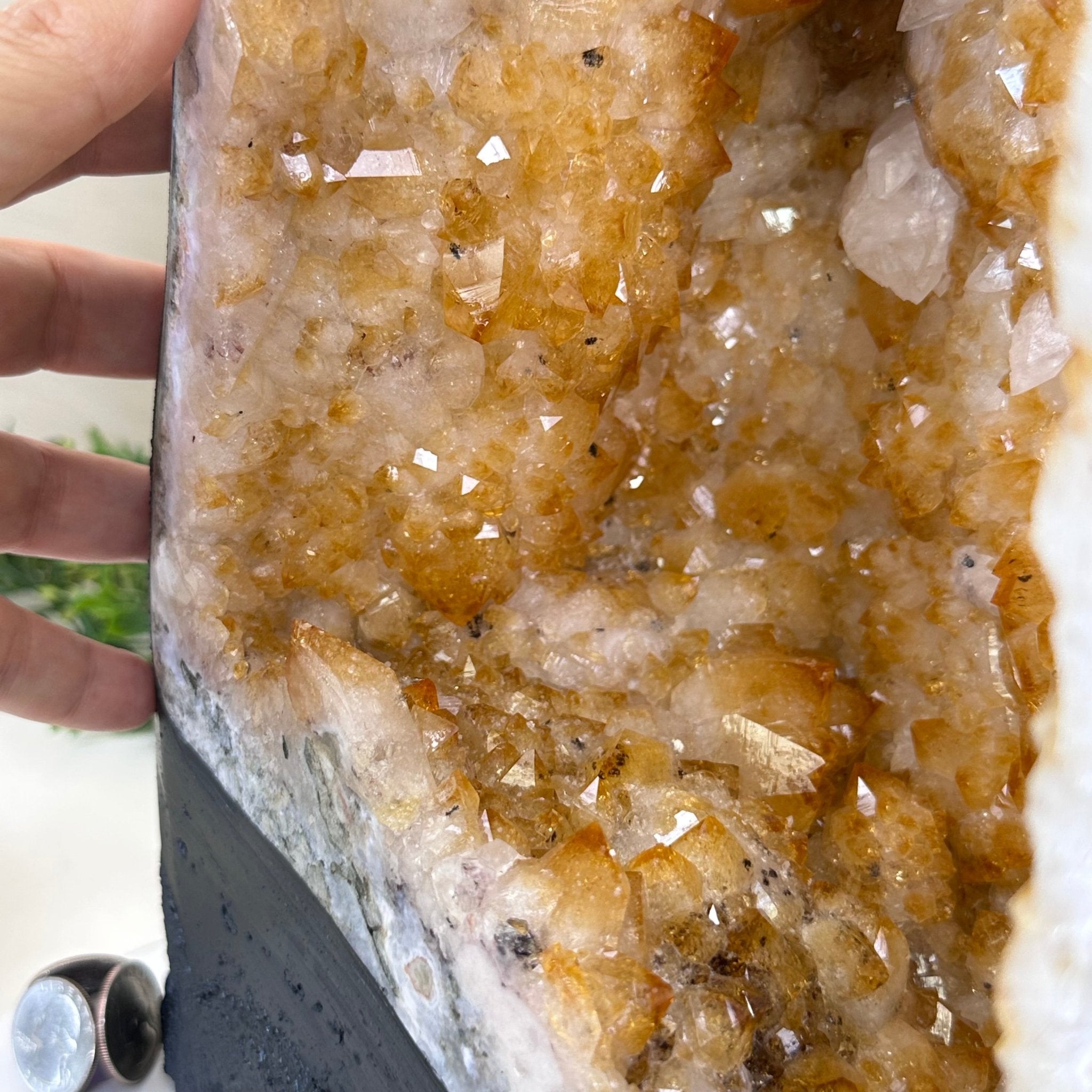 Extra Quality Citrine Cathedral, 41 lbs & 14.9" Tall 5603 - 0397 - Brazil GemsBrazil GemsExtra Quality Citrine Cathedral, 41 lbs & 14.9" Tall 5603 - 0397Cathedrals5603 - 0397