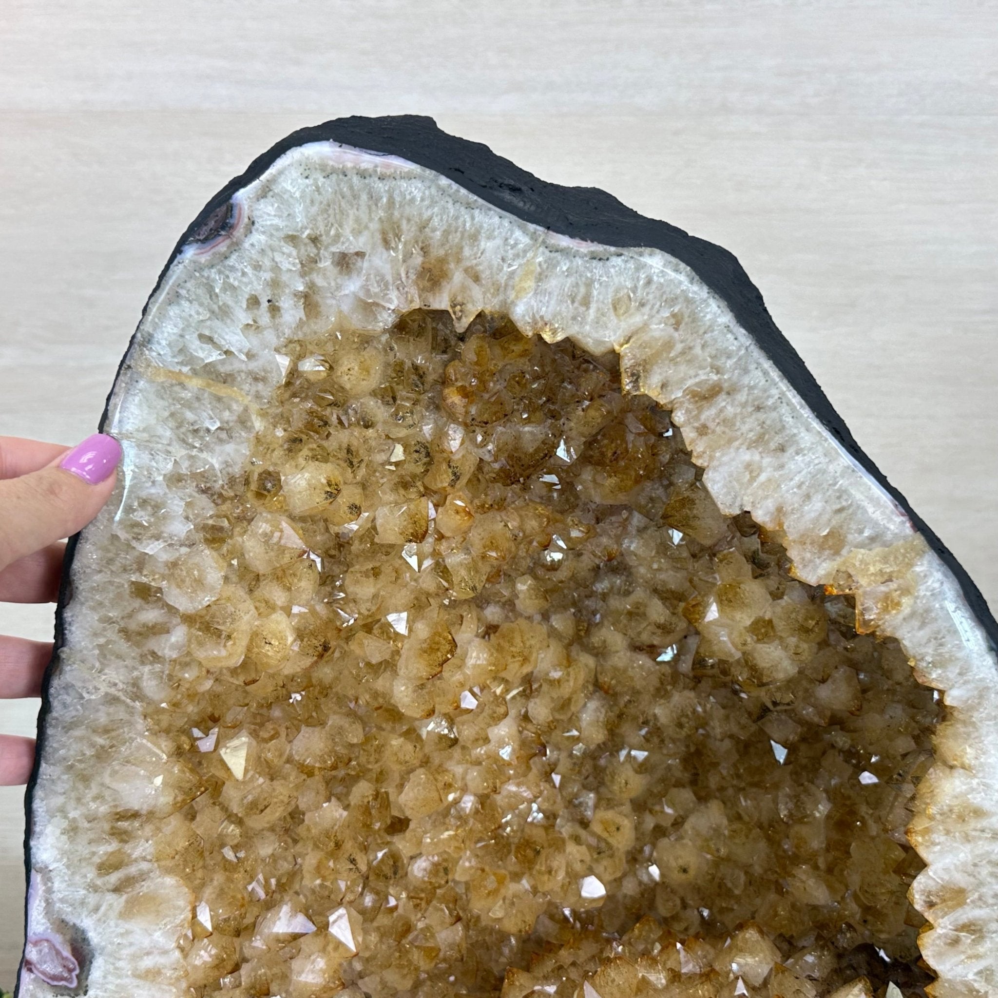 Extra Quality Citrine Cathedral, 47.6 lbs & 15.3" Tall 5603 - 0399 - Brazil GemsBrazil GemsExtra Quality Citrine Cathedral, 47.6 lbs & 15.3" Tall 5603 - 0399Cathedrals5603 - 0399