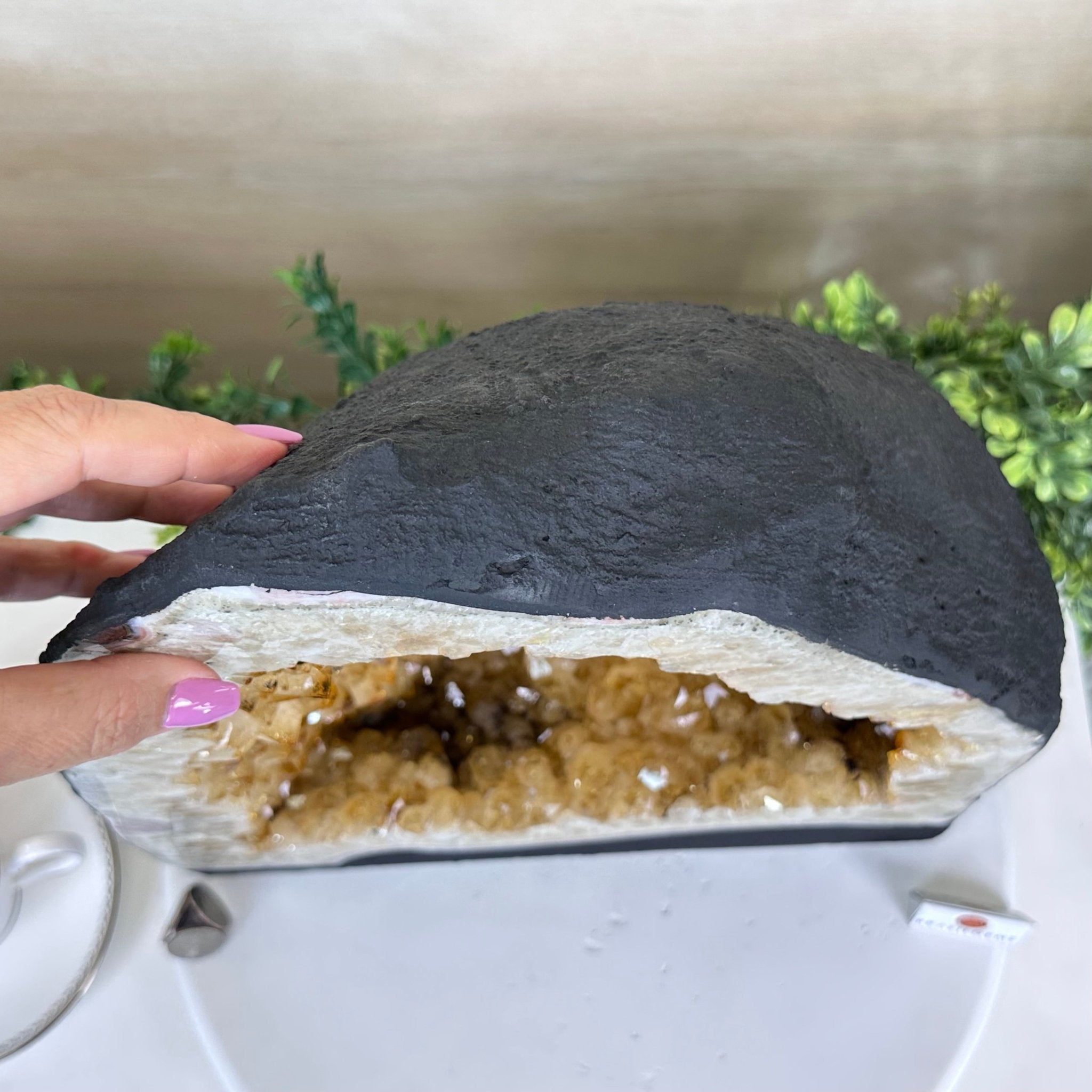 Extra Quality Citrine Cathedral, 47.6 lbs & 15.3" Tall 5603 - 0399 - Brazil GemsBrazil GemsExtra Quality Citrine Cathedral, 47.6 lbs & 15.3" Tall 5603 - 0399Cathedrals5603 - 0399
