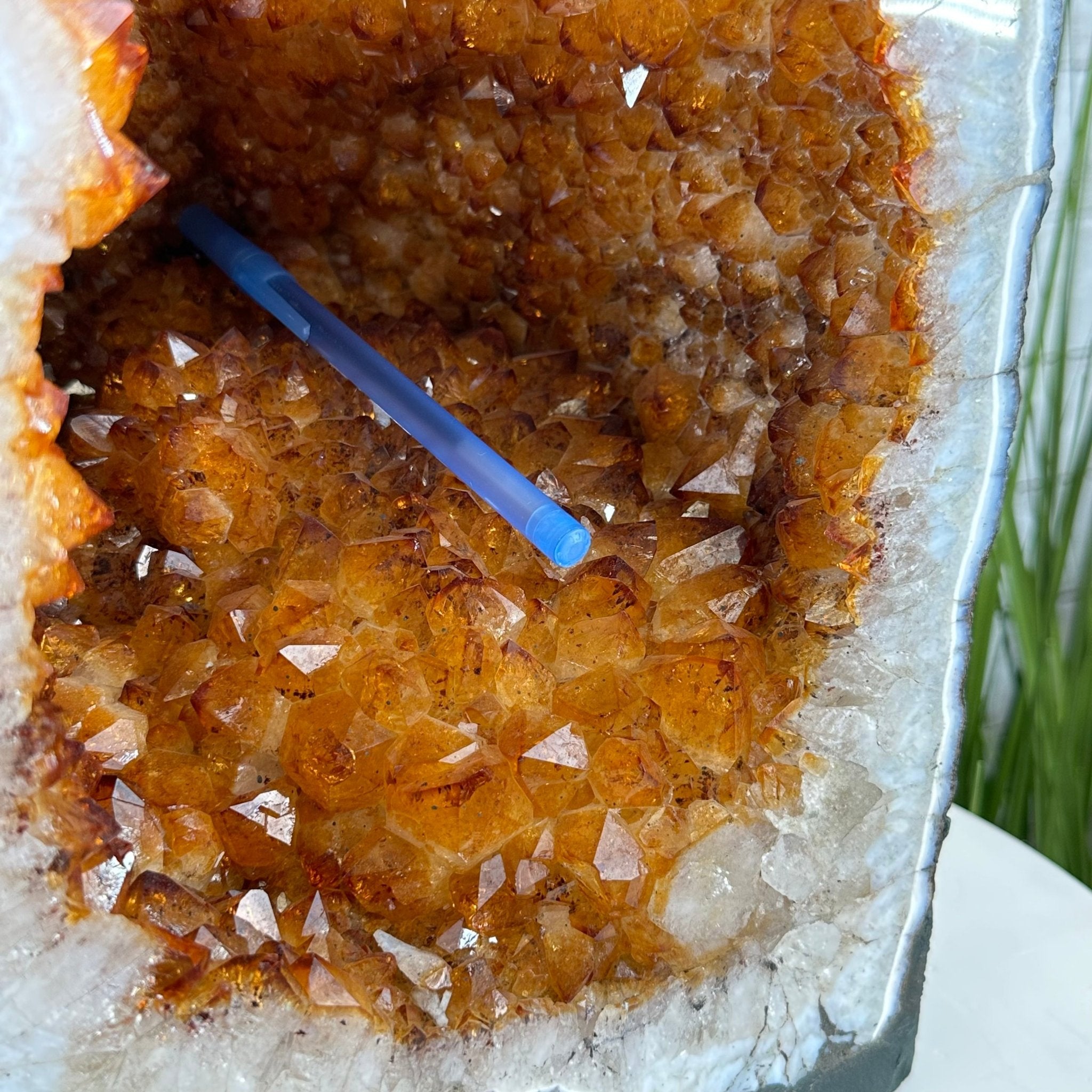 Extra Quality Citrine Cathedral, 50.5 lbs & 17" tall, Model #5603-0273 by Brazil Gems - Brazil GemsBrazil GemsExtra Quality Citrine Cathedral, 50.5 lbs & 17" tall, Model #5603-0273 by Brazil GemsCathedrals5603-0273