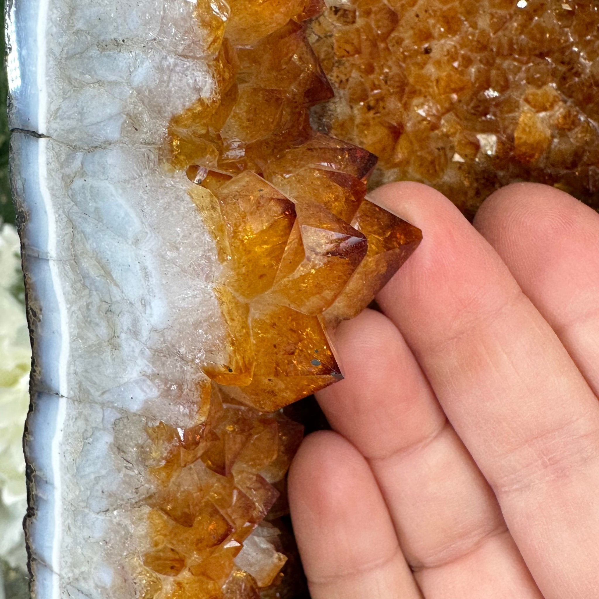 Extra Quality Citrine Cathedral, 50.5 lbs & 17" tall, Model #5603-0273 by Brazil Gems - Brazil GemsBrazil GemsExtra Quality Citrine Cathedral, 50.5 lbs & 17" tall, Model #5603-0273 by Brazil GemsCathedrals5603-0273