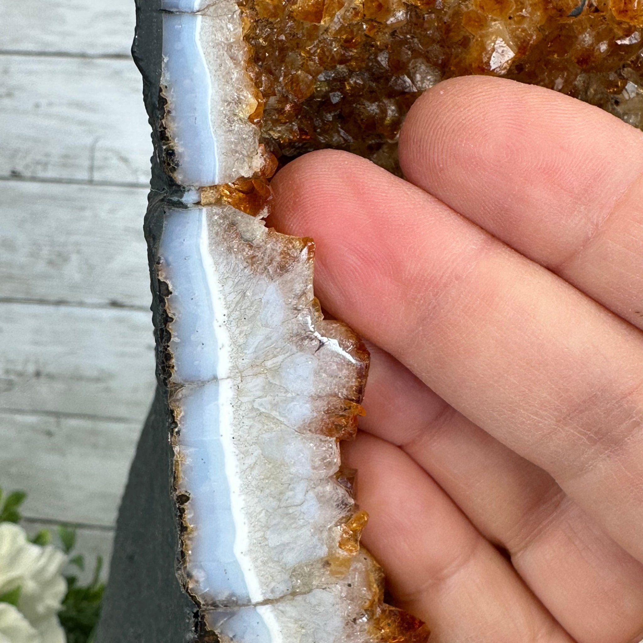 Extra Quality Citrine Cathedral, 50.5 lbs & 17" tall, Model #5603-0273 by Brazil Gems - Brazil GemsBrazil GemsExtra Quality Citrine Cathedral, 50.5 lbs & 17" tall, Model #5603-0273 by Brazil GemsCathedrals5603-0273