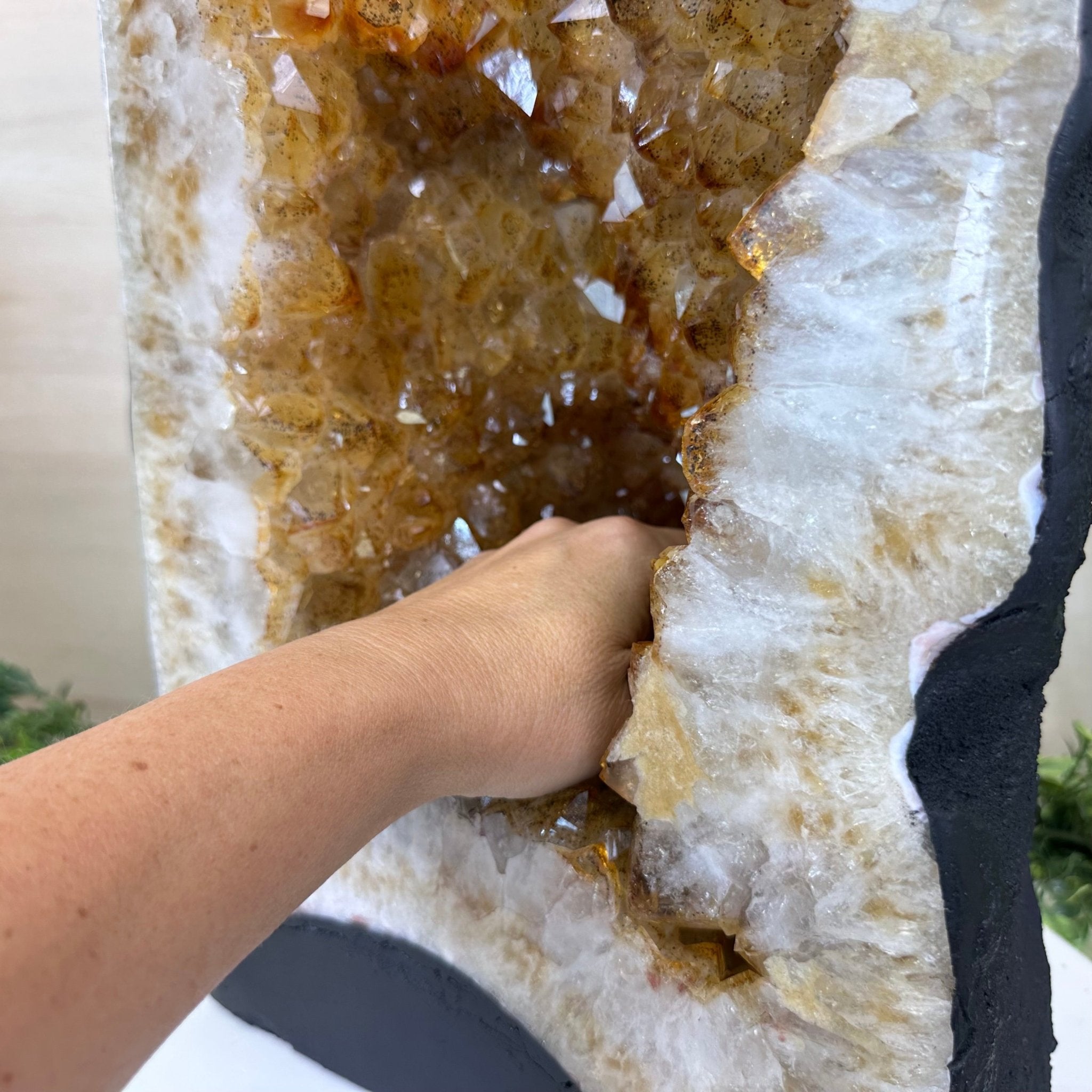 Extra Quality Citrine Cathedral, 66 lbs & 19.2" Tall 5603 - 0401 - Brazil GemsBrazil GemsExtra Quality Citrine Cathedral, 66 lbs & 19.2" Tall 5603 - 0401Cathedrals5603 - 0401