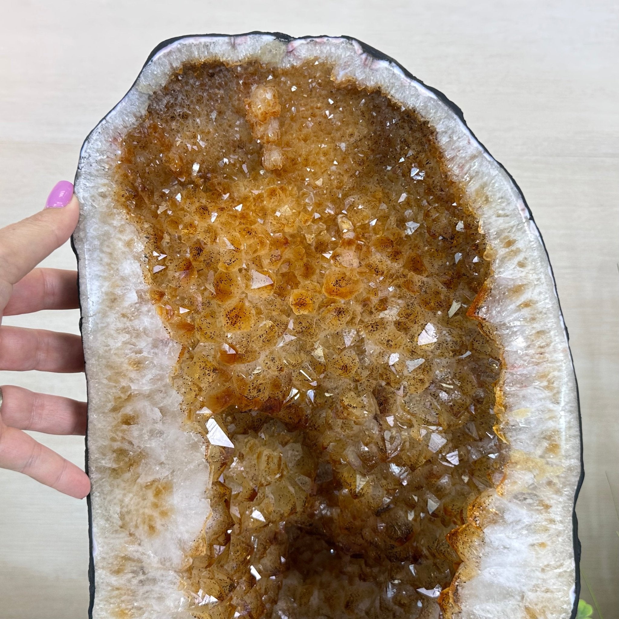 Extra Quality Citrine Cathedral, 66 lbs & 19.2" Tall 5603 - 0401 - Brazil GemsBrazil GemsExtra Quality Citrine Cathedral, 66 lbs & 19.2" Tall 5603 - 0401Cathedrals5603 - 0401