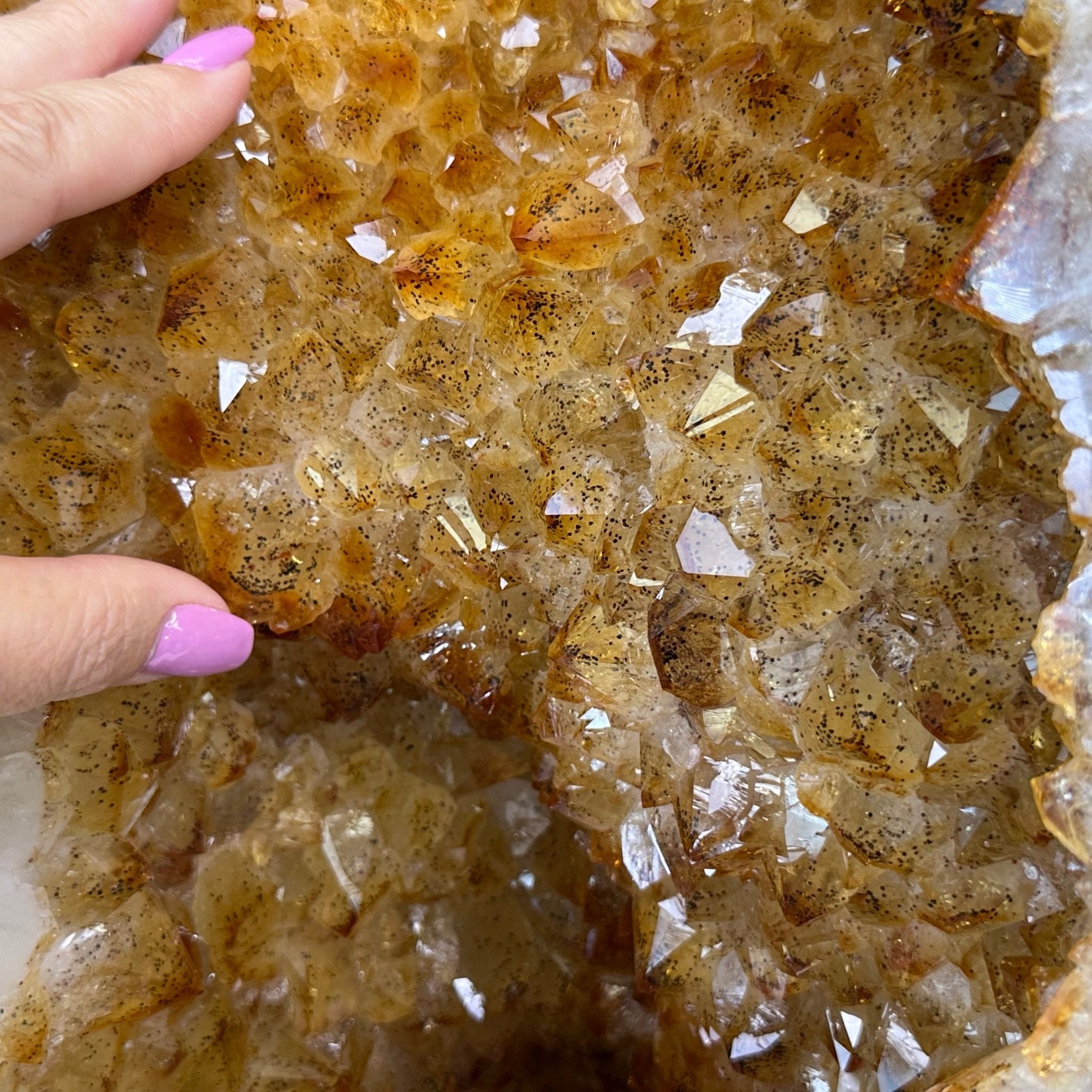 Extra Quality Citrine Cathedral, 66 lbs & 19.2" Tall 5603 - 0401 - Brazil GemsBrazil GemsExtra Quality Citrine Cathedral, 66 lbs & 19.2" Tall 5603 - 0401Cathedrals5603 - 0401
