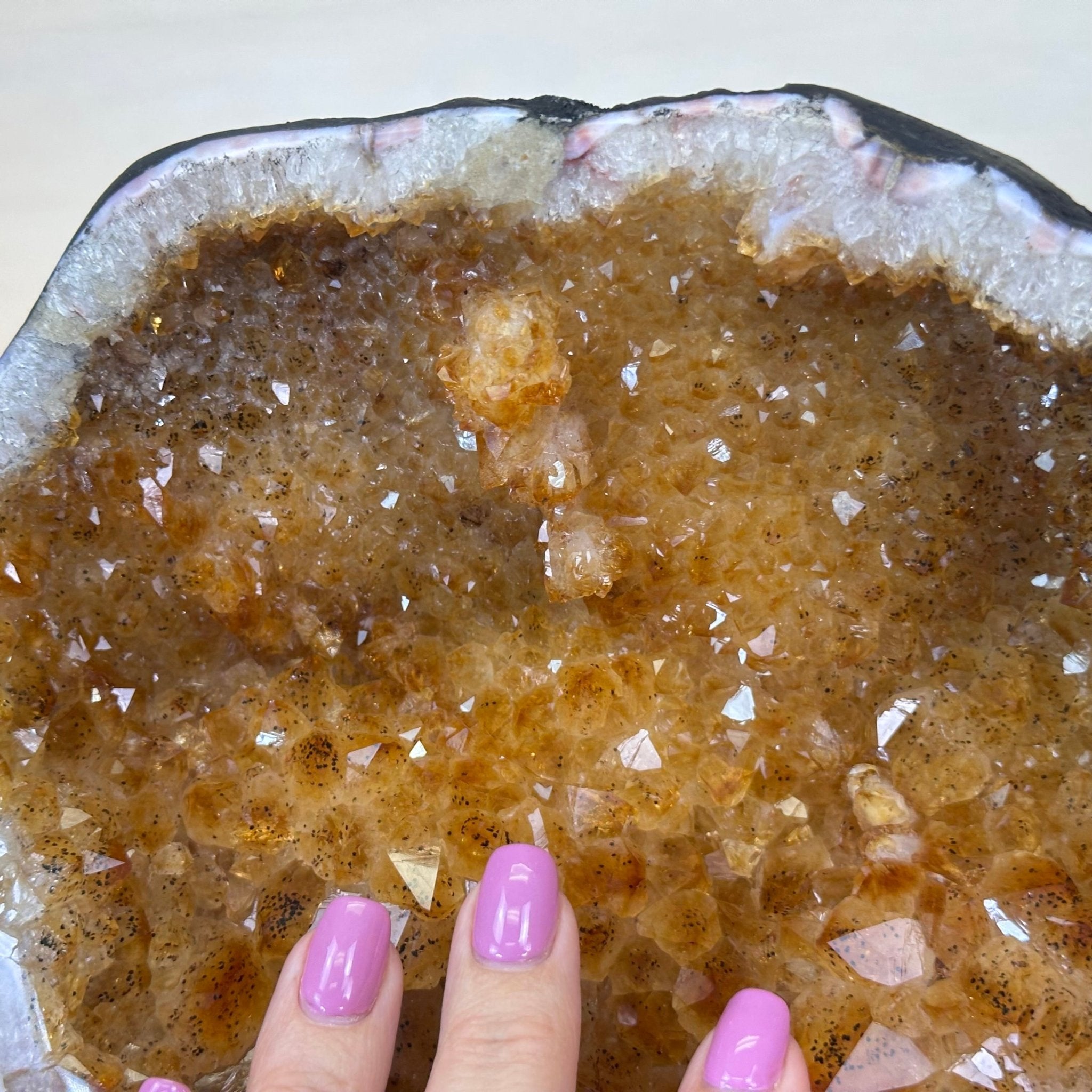 Extra Quality Citrine Cathedral, 66 lbs & 19.2" Tall 5603 - 0401 - Brazil GemsBrazil GemsExtra Quality Citrine Cathedral, 66 lbs & 19.2" Tall 5603 - 0401Cathedrals5603 - 0401