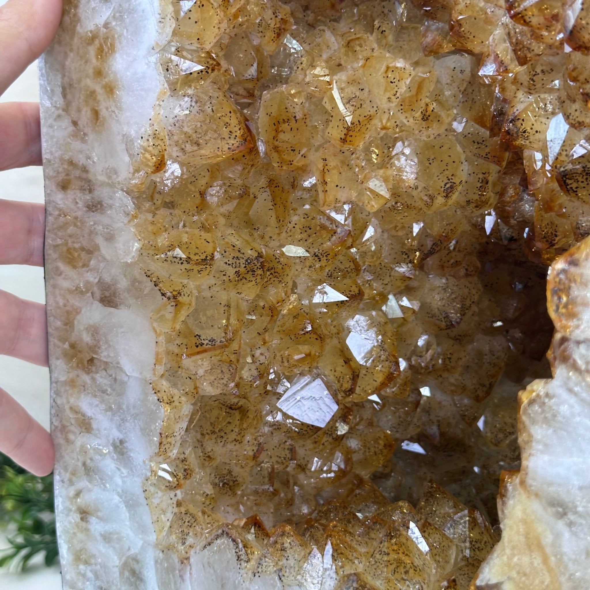 Extra Quality Citrine Cathedral, 66 lbs & 19.2" Tall 5603 - 0401 - Brazil GemsBrazil GemsExtra Quality Citrine Cathedral, 66 lbs & 19.2" Tall 5603 - 0401Cathedrals5603 - 0401