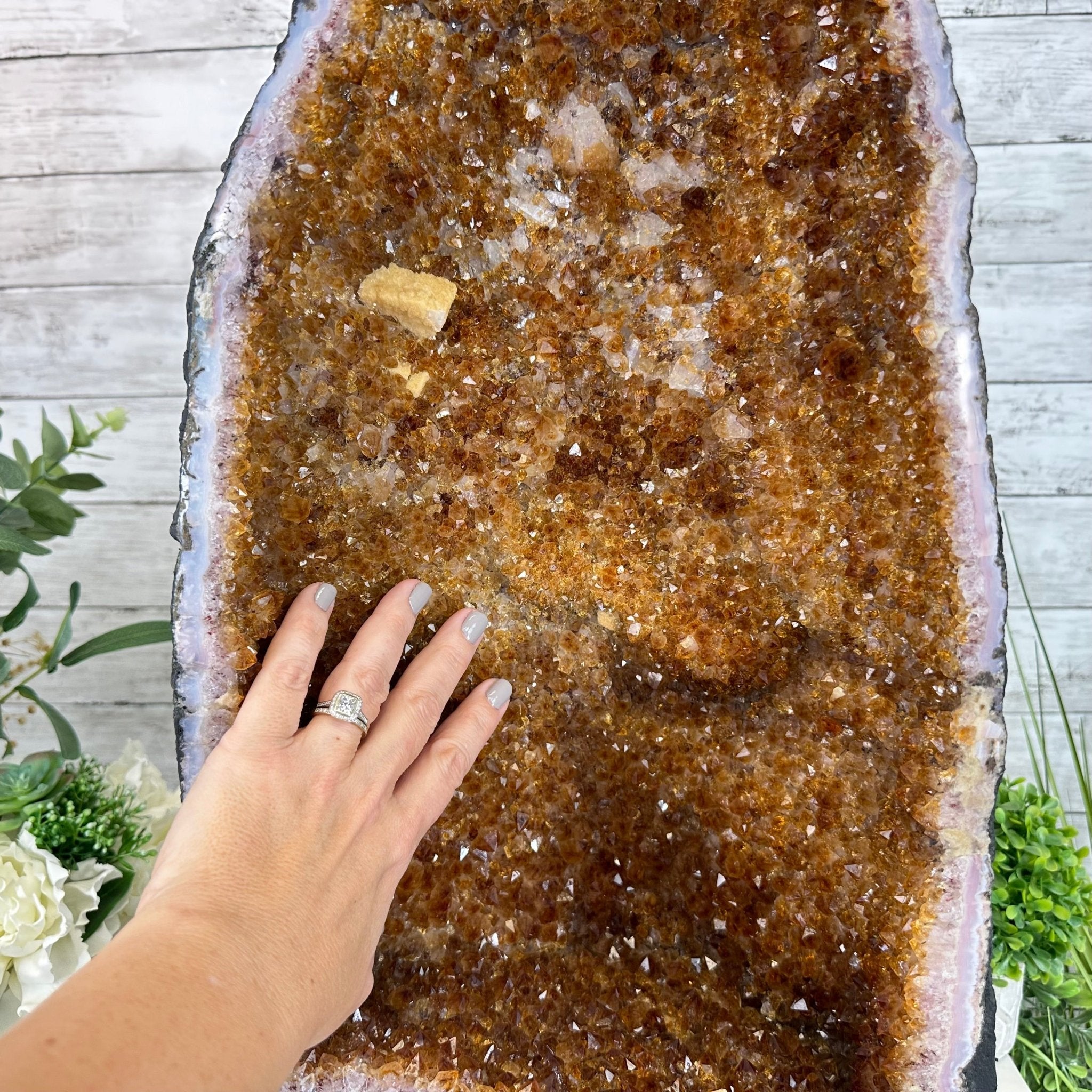 Extra Quality Citrine Cathedral, 72.3 lbs & 23.5" Tall #5603-0300 by Brazil Gems® - Brazil GemsBrazil GemsExtra Quality Citrine Cathedral, 72.3 lbs & 23.5" Tall #5603-0300 by Brazil Gems®Cathedrals5603-0300
