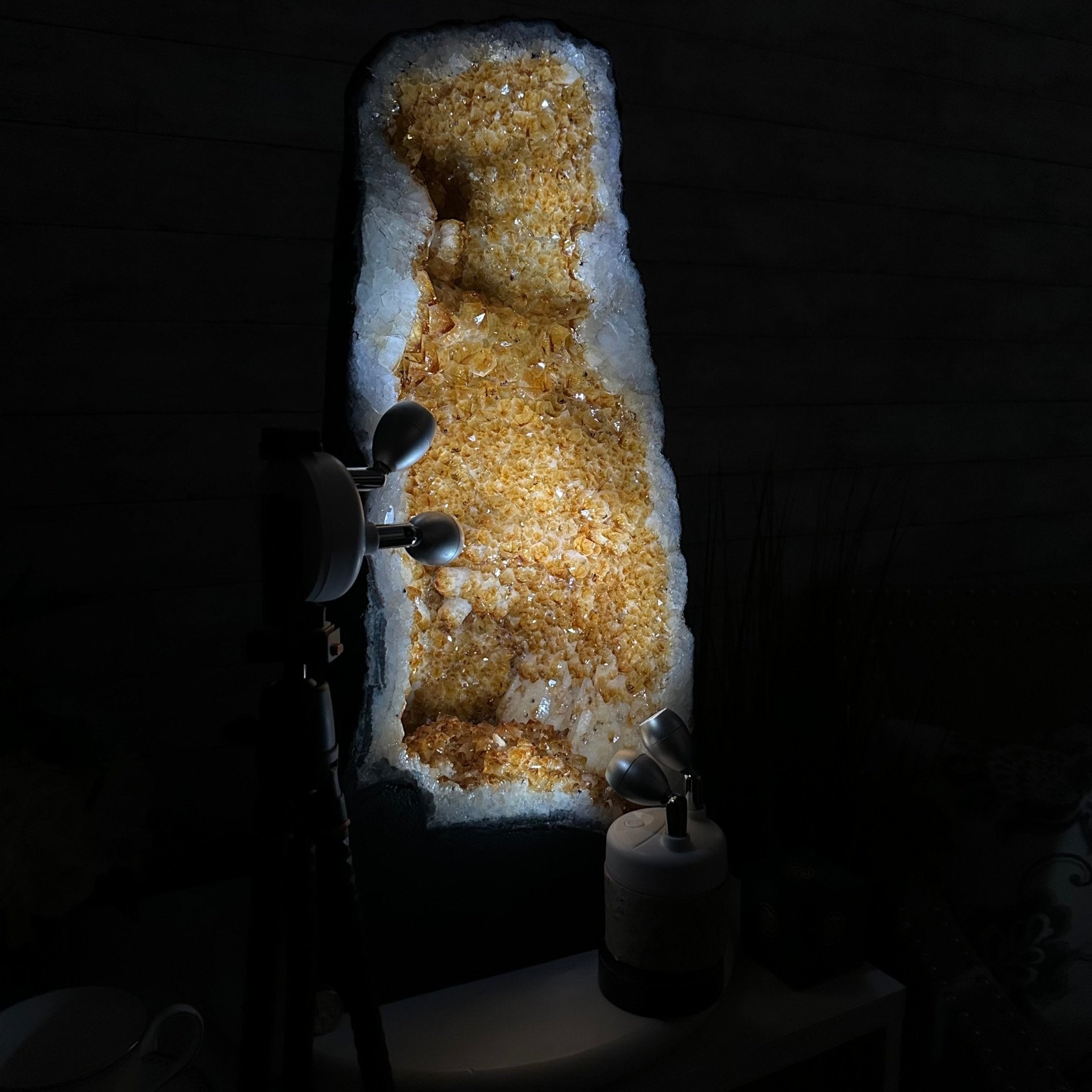 Extra Quality Citrine Cathedral, 72.5 lbs & 23.3" Tall #5603-0301 by Brazil Gems® - Brazil GemsBrazil GemsExtra Quality Citrine Cathedral, 72.5 lbs & 23.3" Tall #5603-0301 by Brazil Gems®Cathedrals5603-0301
