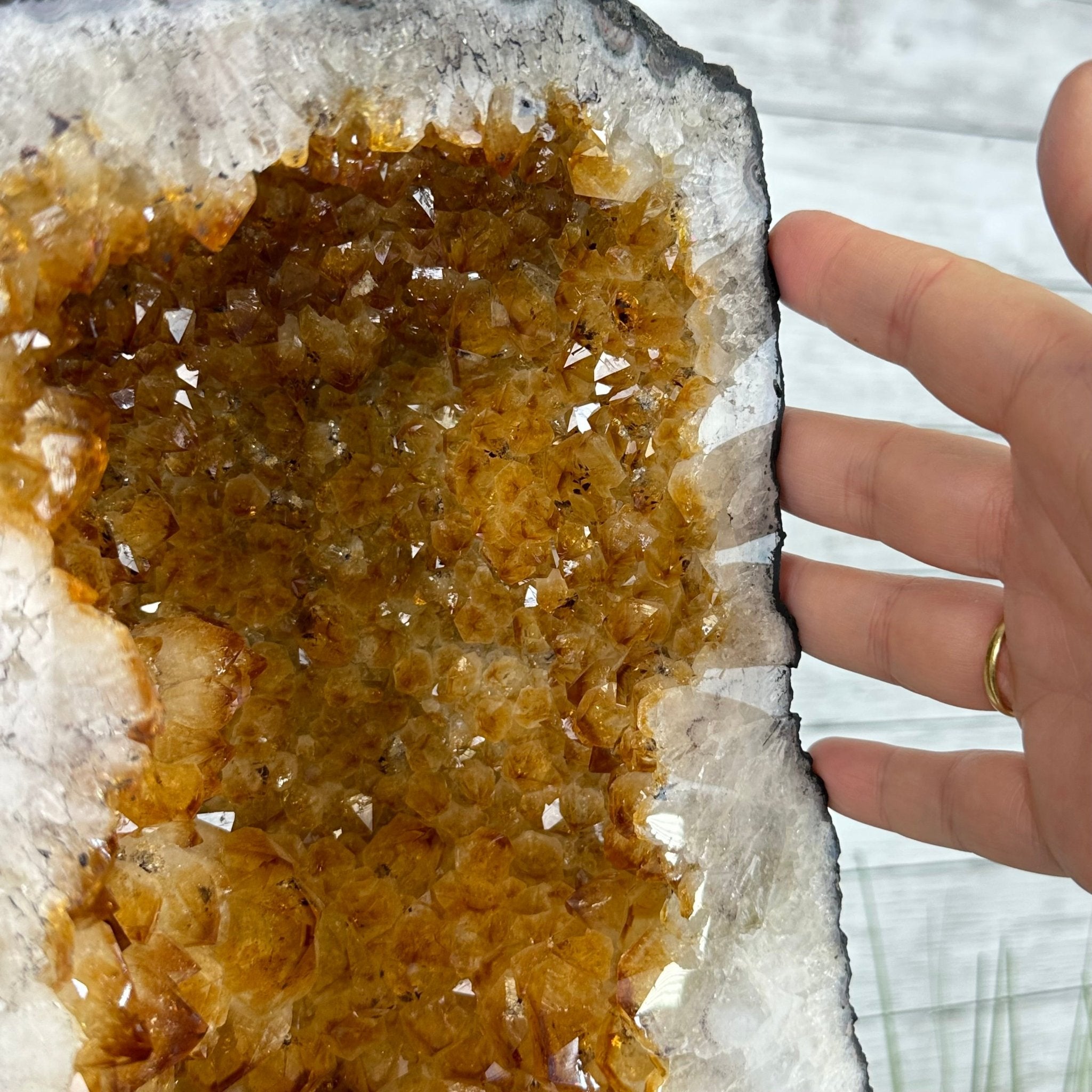 Extra Quality Citrine Cathedral, 72.5 lbs & 23.3" Tall #5603-0301 by Brazil Gems® - Brazil GemsBrazil GemsExtra Quality Citrine Cathedral, 72.5 lbs & 23.3" Tall #5603-0301 by Brazil Gems®Cathedrals5603-0301