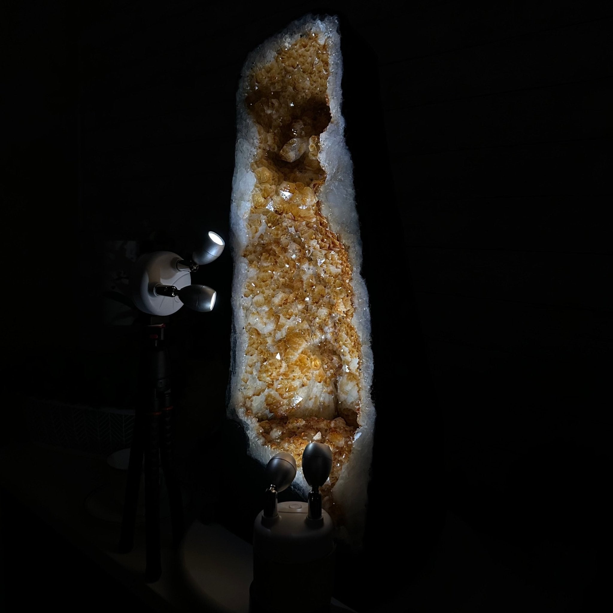 Extra Quality Citrine Cathedral, 72.5 lbs & 23.3" Tall #5603-0301 by Brazil Gems® - Brazil GemsBrazil GemsExtra Quality Citrine Cathedral, 72.5 lbs & 23.3" Tall #5603-0301 by Brazil Gems®Cathedrals5603-0301
