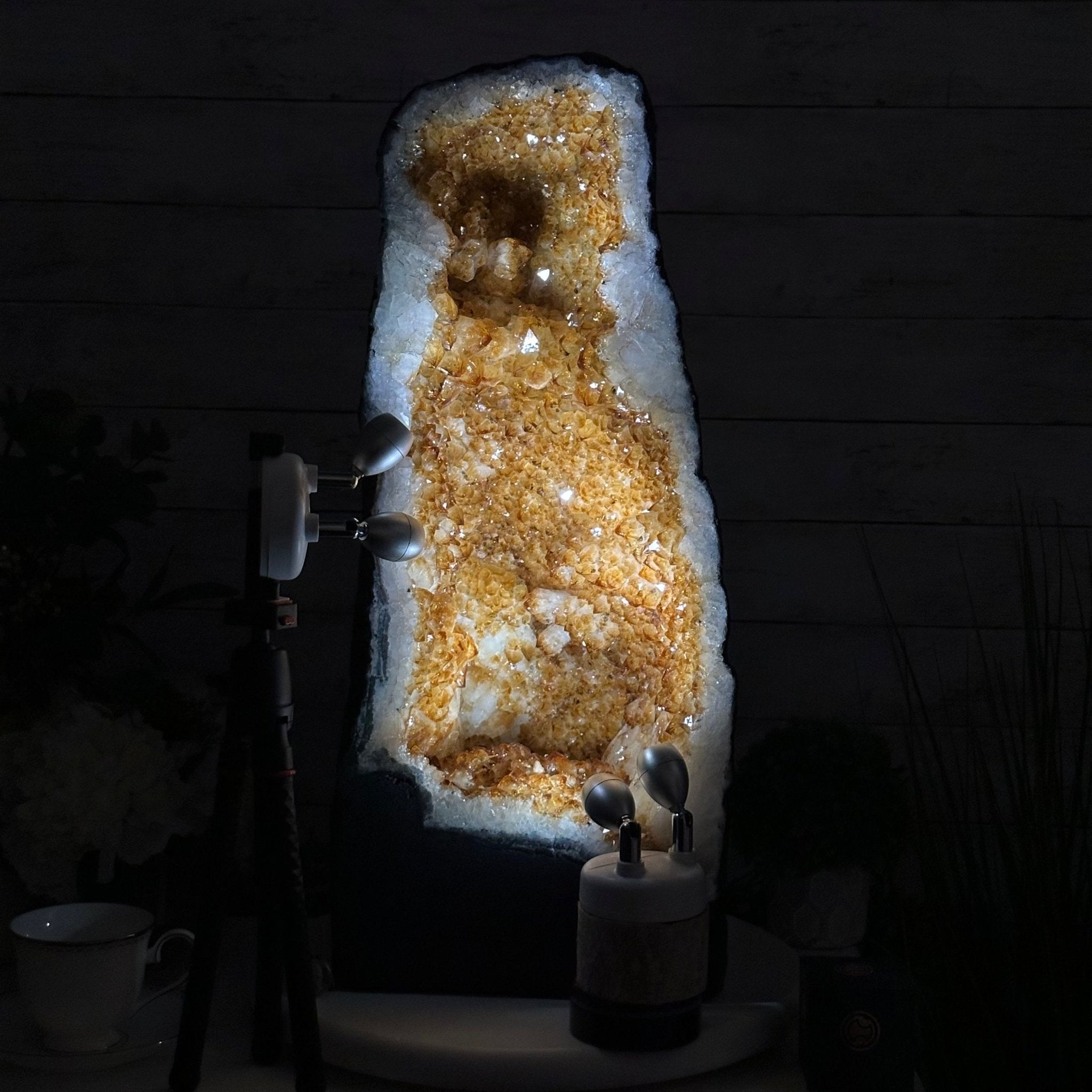 Extra Quality Citrine Cathedral, 72.5 lbs & 23.3" Tall #5603-0301 by Brazil Gems® - Brazil GemsBrazil GemsExtra Quality Citrine Cathedral, 72.5 lbs & 23.3" Tall #5603-0301 by Brazil Gems®Cathedrals5603-0301