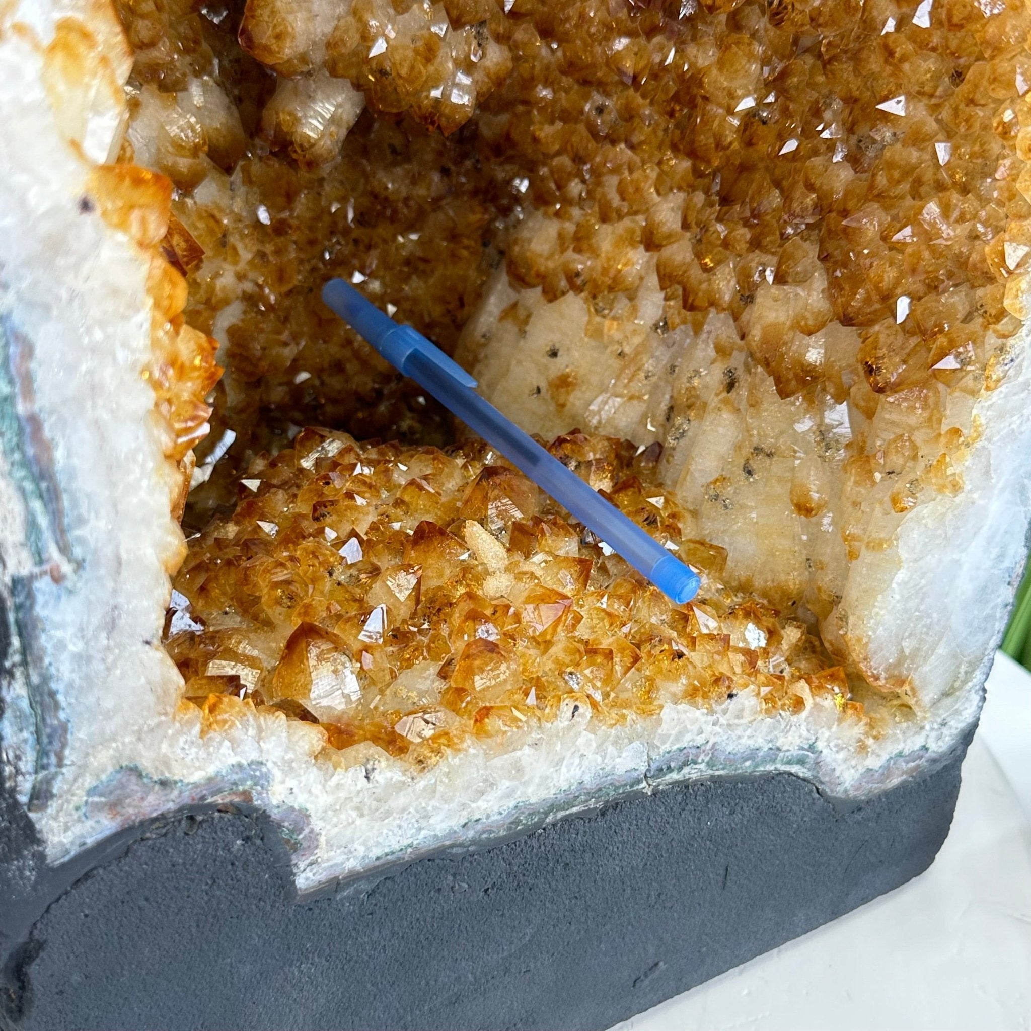 Extra Quality Citrine Cathedral, 72.5 lbs & 23.3" Tall #5603-0301 by Brazil Gems® - Brazil GemsBrazil GemsExtra Quality Citrine Cathedral, 72.5 lbs & 23.3" Tall #5603-0301 by Brazil Gems®Cathedrals5603-0301