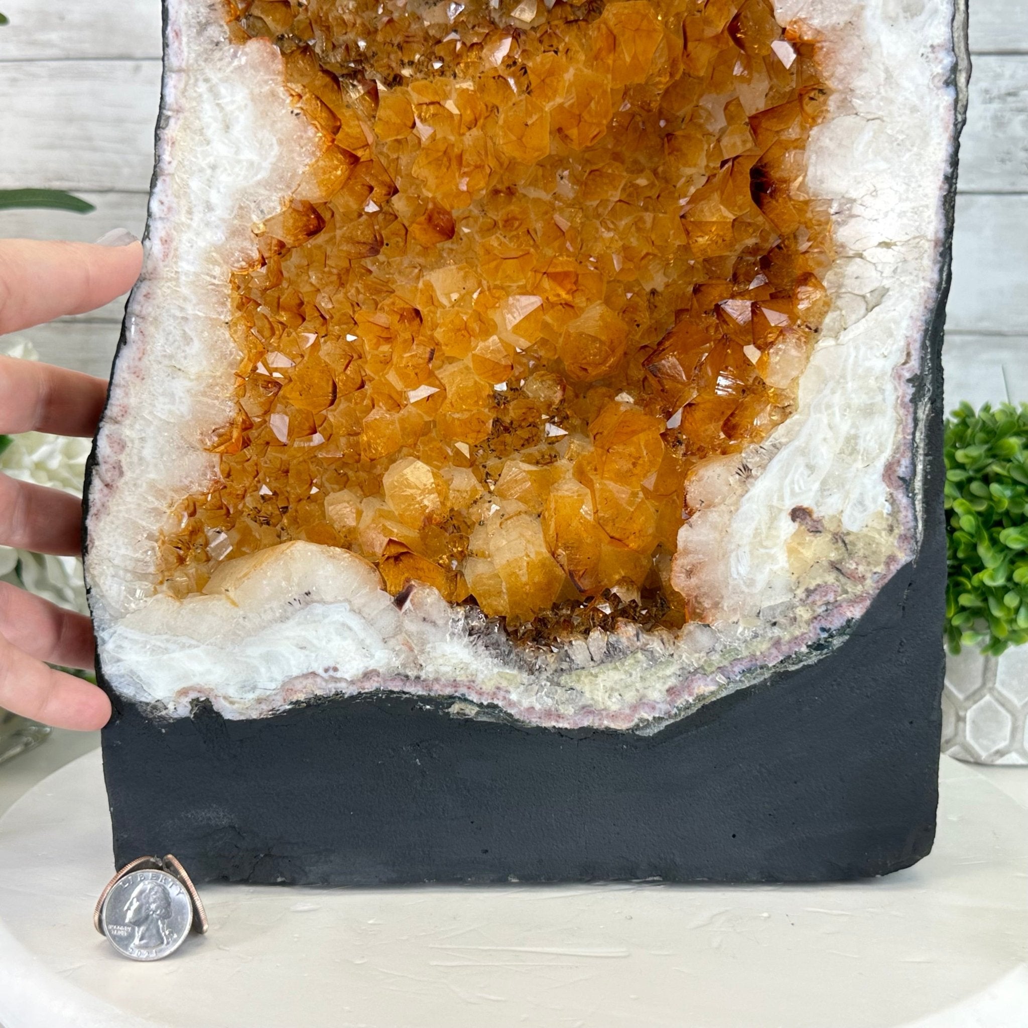 Extra Quality Citrine Cathedral, 78.2 lbs & 25.3" Tall #5603-0302 by Brazil Gems® - Brazil GemsBrazil GemsExtra Quality Citrine Cathedral, 78.2 lbs & 25.3" Tall #5603-0302 by Brazil Gems®Cathedrals5603-0302