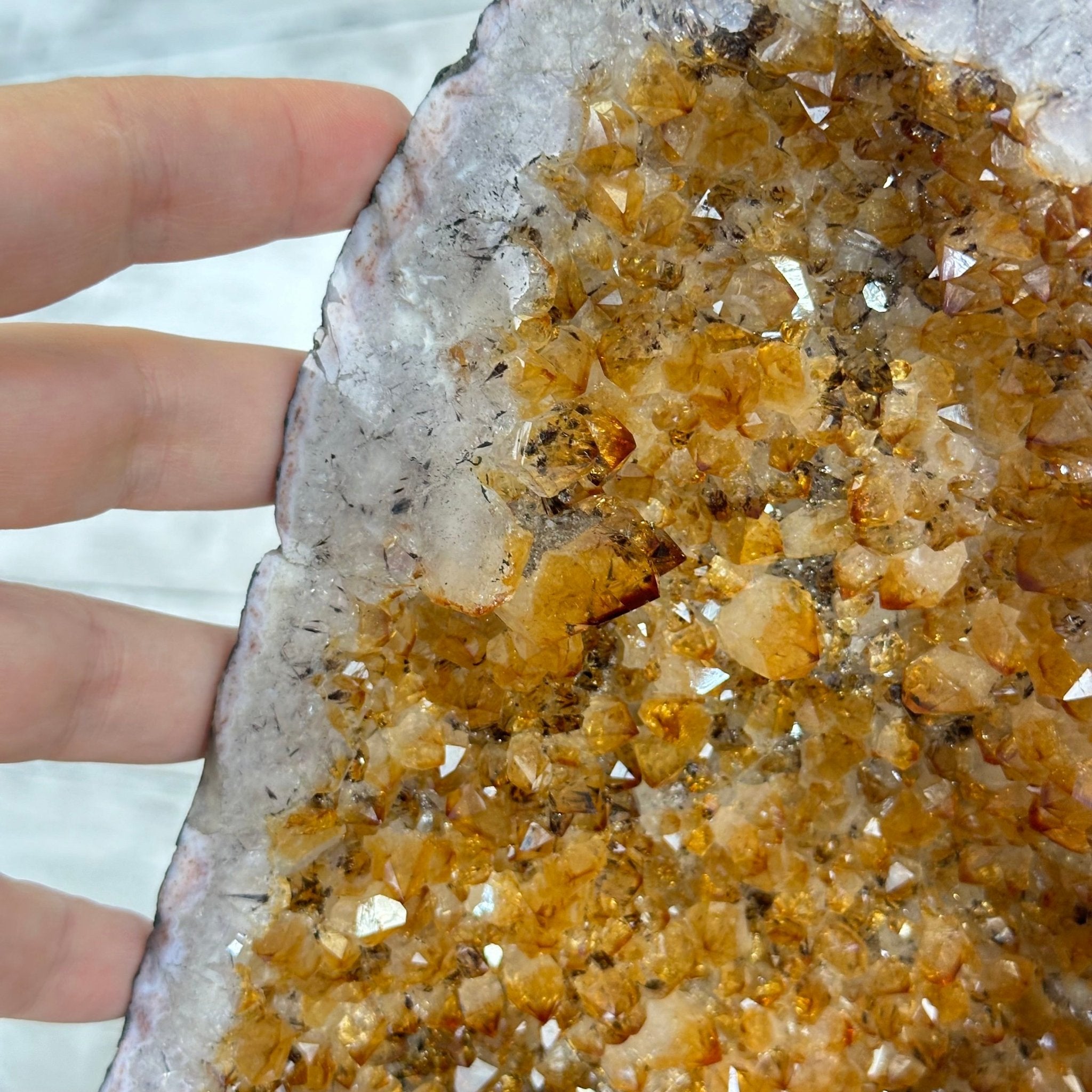 Extra Quality Citrine Cathedral, 78.2 lbs & 25.3" Tall #5603-0302 by Brazil Gems® - Brazil GemsBrazil GemsExtra Quality Citrine Cathedral, 78.2 lbs & 25.3" Tall #5603-0302 by Brazil Gems®Cathedrals5603-0302