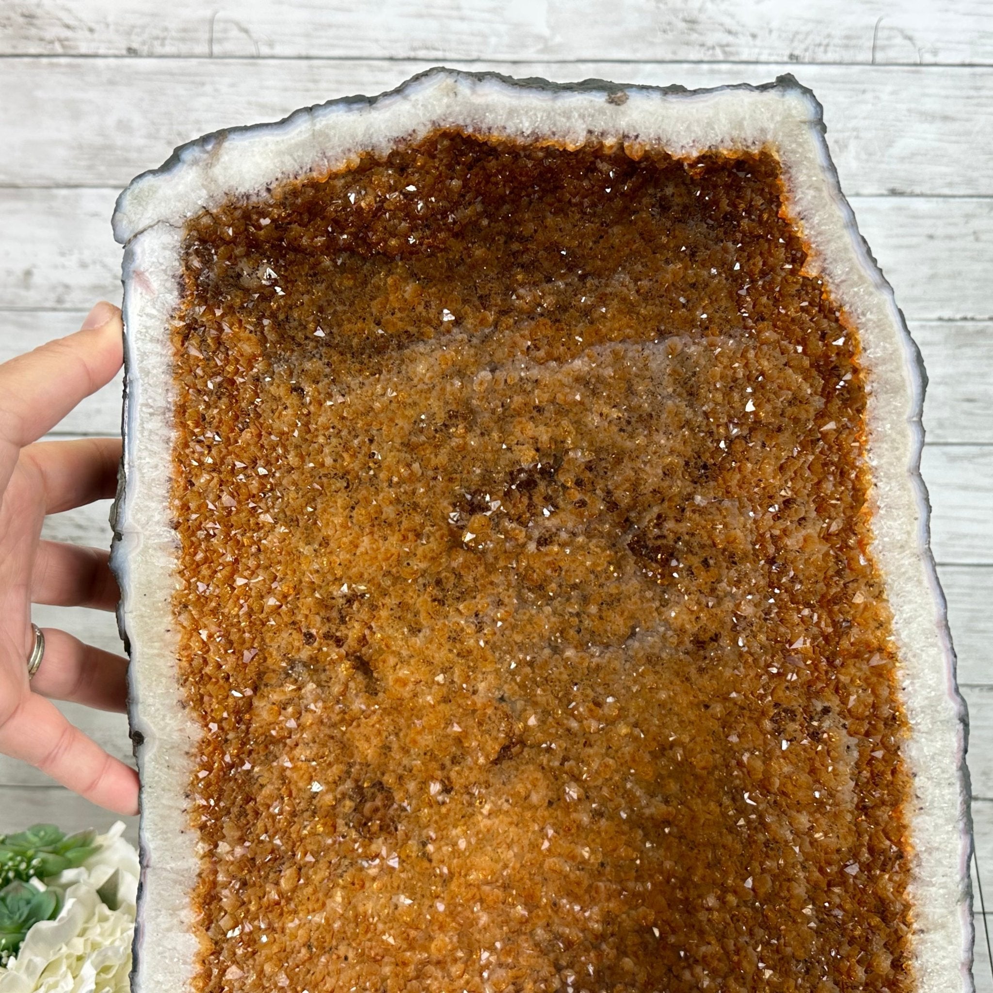 Extra Quality Citrine Cathedral, 81.6 lbs & 20" tall, Model #5603-0279 by Brazil Gems - Brazil GemsBrazil GemsExtra Quality Citrine Cathedral, 81.6 lbs & 20" tall, Model #5603-0279 by Brazil GemsCathedrals5603-0279