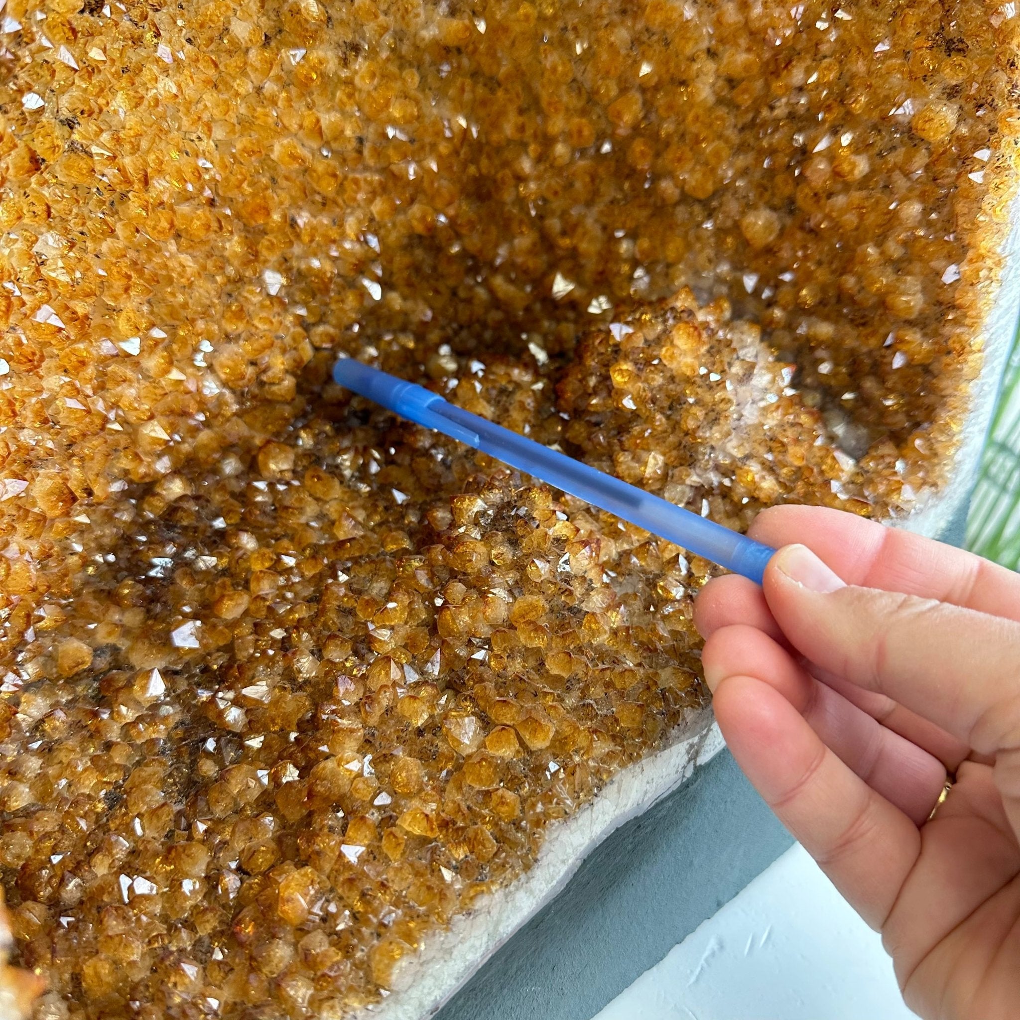 Extra Quality Citrine Cathedral, 81.6 lbs & 20" tall, Model #5603-0279 by Brazil Gems - Brazil GemsBrazil GemsExtra Quality Citrine Cathedral, 81.6 lbs & 20" tall, Model #5603-0279 by Brazil GemsCathedrals5603-0279