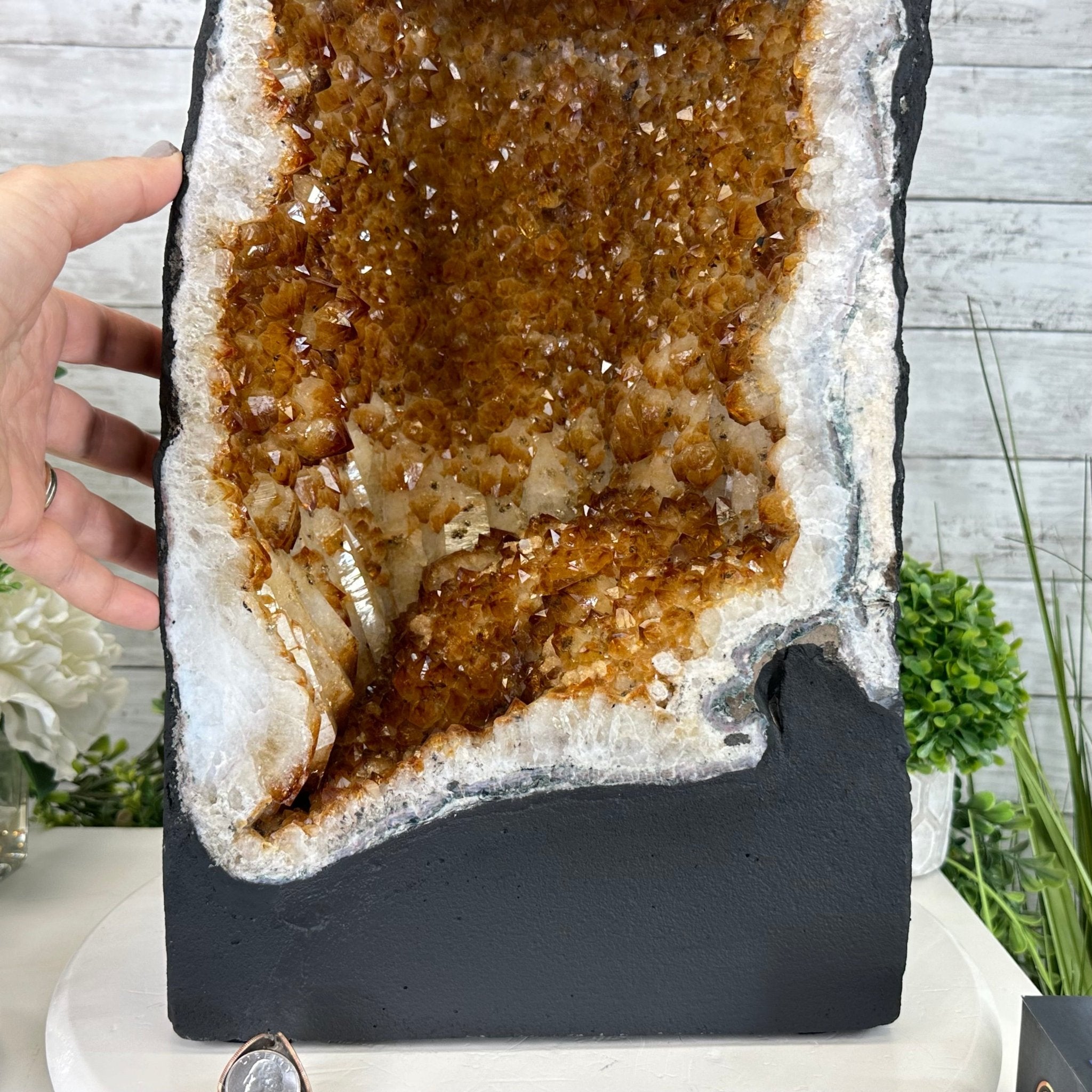 Extra Quality Citrine Cathedral, 87.2 lbs & 23.9" Tall #5603-0306 by Brazil Gems® - Brazil GemsBrazil GemsExtra Quality Citrine Cathedral, 87.2 lbs & 23.9" Tall #5603-0306 by Brazil Gems®Cathedrals5603-0306