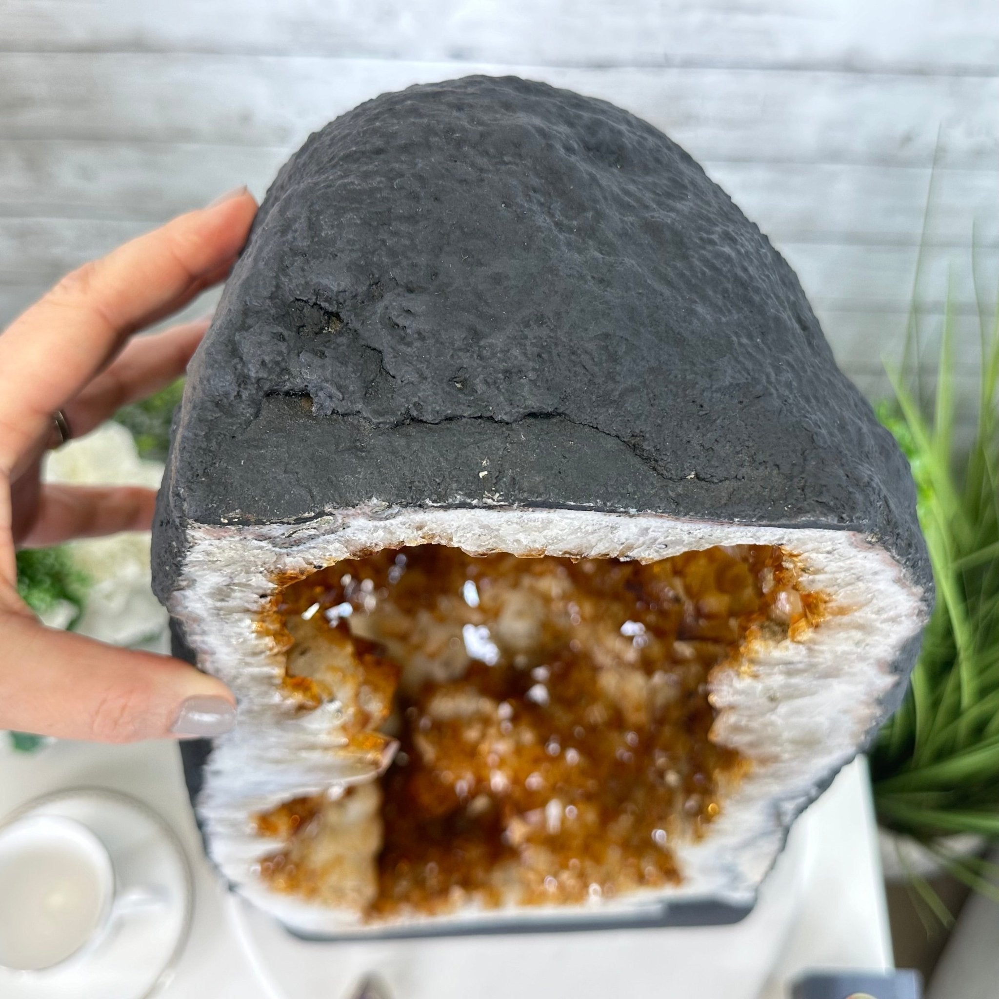 Extra Quality Citrine Cathedral, 87.2 lbs & 23.9" Tall #5603-0306 by Brazil Gems® - Brazil GemsBrazil GemsExtra Quality Citrine Cathedral, 87.2 lbs & 23.9" Tall #5603-0306 by Brazil Gems®Cathedrals5603-0306