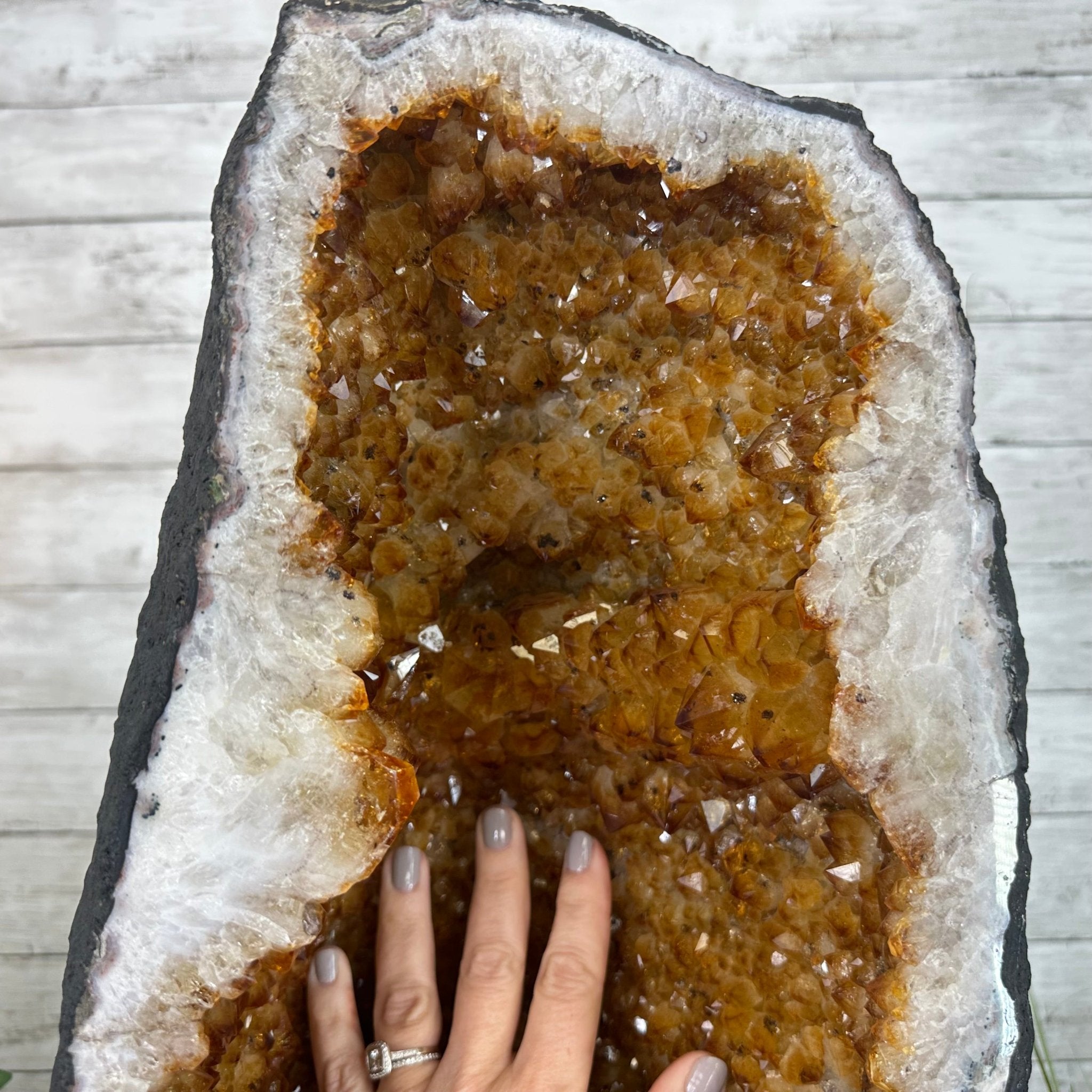 Extra Quality Citrine Cathedral, 87.2 lbs & 23.9" Tall #5603-0306 by Brazil Gems® - Brazil GemsBrazil GemsExtra Quality Citrine Cathedral, 87.2 lbs & 23.9" Tall #5603-0306 by Brazil Gems®Cathedrals5603-0306