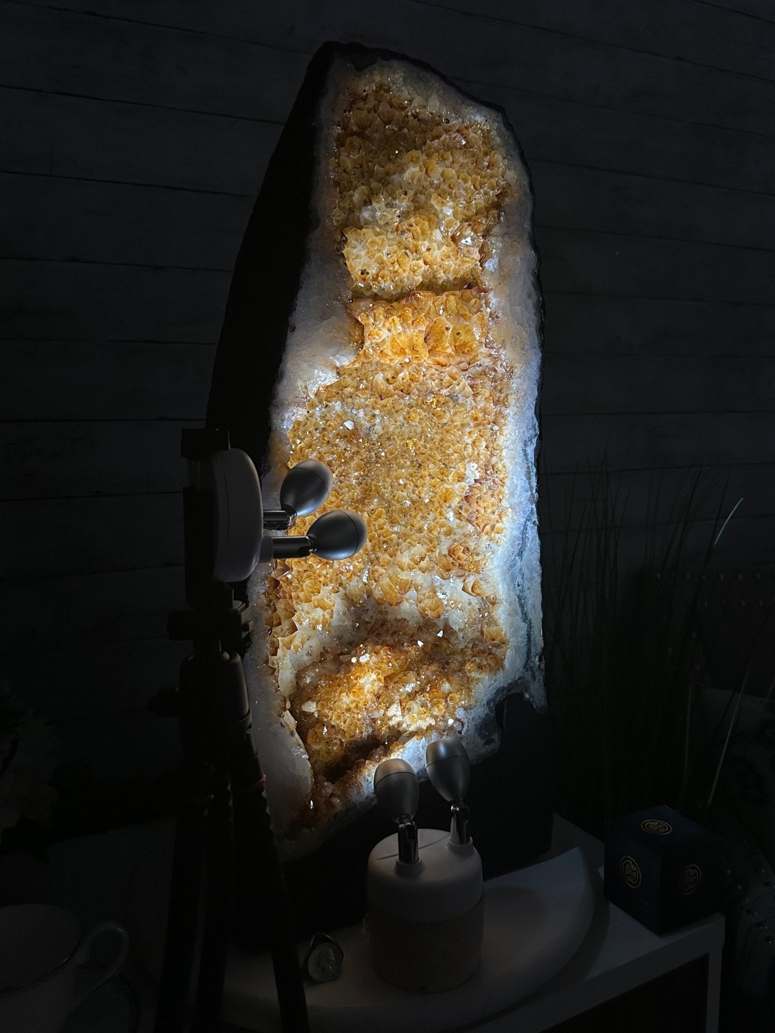 Extra Quality Citrine Cathedral, 87.2 lbs & 23.9" Tall #5603-0306 by Brazil Gems® - Brazil GemsBrazil GemsExtra Quality Citrine Cathedral, 87.2 lbs & 23.9" Tall #5603-0306 by Brazil Gems®Cathedrals5603-0306