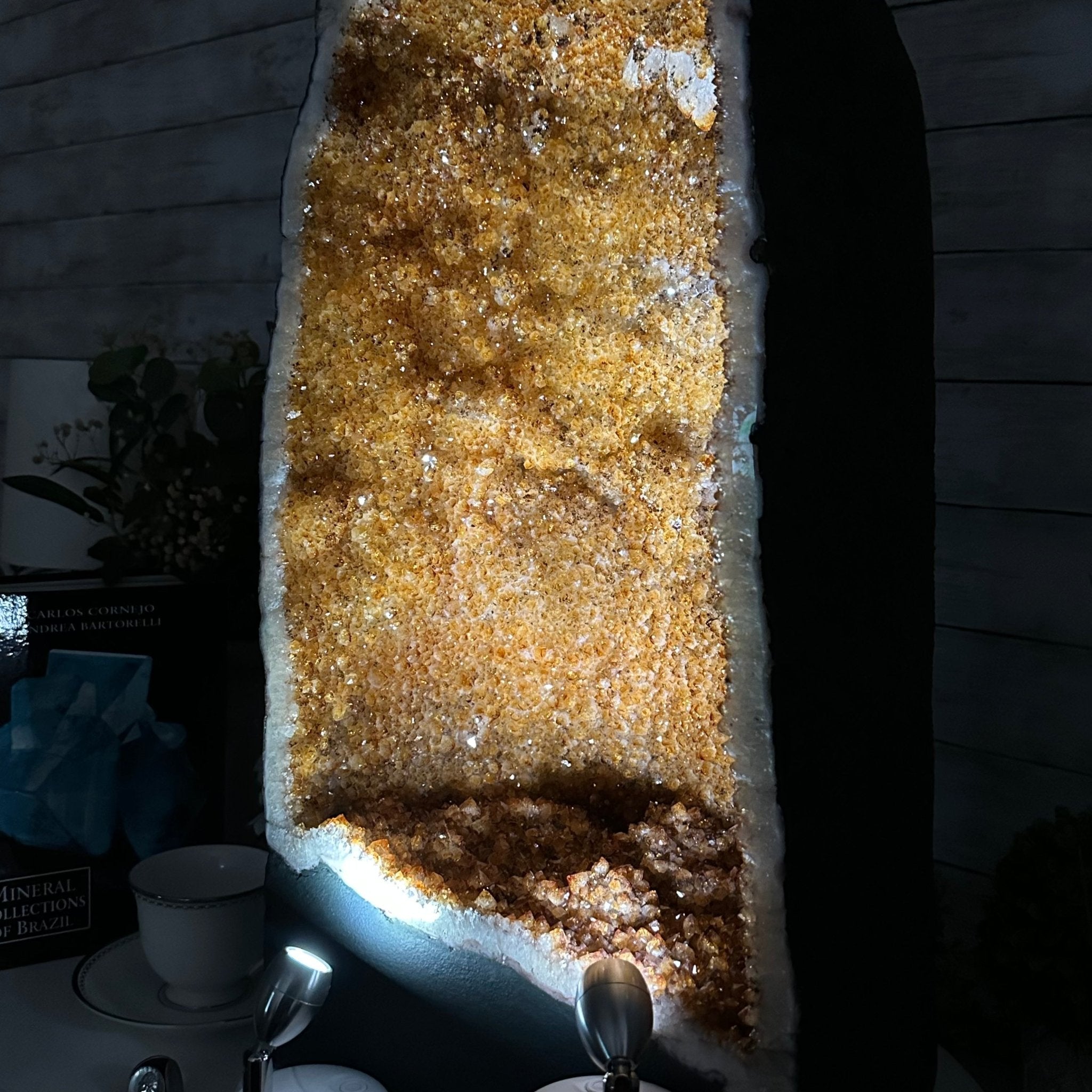 Extra Quality Citrine Cathedral, 96.6 lbs & 21.5" tall, Model #5603-0281 by Brazil Gems - Brazil GemsBrazil GemsExtra Quality Citrine Cathedral, 96.6 lbs & 21.5" tall, Model #5603-0281 by Brazil GemsCathedrals5603-0281
