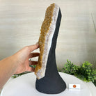 Extra Quality Citrine Cluster on Cement Base, 13.8 lbs and 13.7" Tall 5615 - 0068 - Brazil GemsBrazil GemsExtra Quality Citrine Cluster on Cement Base, 13.8 lbs and 13.7" Tall 5615 - 0068Clusters on Cement Bases5615 - 0068