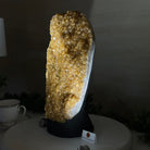 Extra Quality Citrine Cluster on Cement Base, 13.8 lbs and 13.7" Tall 5615 - 0068 - Brazil GemsBrazil GemsExtra Quality Citrine Cluster on Cement Base, 13.8 lbs and 13.7" Tall 5615 - 0068Clusters on Cement Bases5615 - 0068