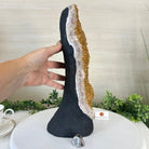Extra Quality Citrine Cluster on Cement Base, 13.8 lbs and 13.7" Tall 5615 - 0068 - Brazil GemsBrazil GemsExtra Quality Citrine Cluster on Cement Base, 13.8 lbs and 13.7" Tall 5615 - 0068Clusters on Cement Bases5615 - 0068