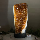 Extra Quality Citrine Cluster on Cement Base, 18.6 lbs and 14.9" Tall 5615 - 0071 - Brazil GemsBrazil GemsExtra Quality Citrine Cluster on Cement Base, 18.6 lbs and 14.9" Tall 5615 - 0071Clusters on Cement Bases5615 - 0071