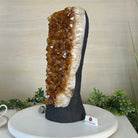Extra Quality Citrine Cluster on Cement Base, 18.6 lbs and 14.9" Tall 5615 - 0071 - Brazil GemsBrazil GemsExtra Quality Citrine Cluster on Cement Base, 18.6 lbs and 14.9" Tall 5615 - 0071Clusters on Cement Bases5615 - 0071