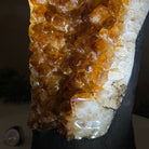 Extra Quality Citrine Cluster on Cement Base, 18.6 lbs and 14.9" Tall 5615 - 0071 - Brazil GemsBrazil GemsExtra Quality Citrine Cluster on Cement Base, 18.6 lbs and 14.9" Tall 5615 - 0071Clusters on Cement Bases5615 - 0071