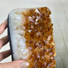 Extra Quality Citrine Cluster on Cement Base, 18.6 lbs and 14.9" Tall 5615 - 0071 - Brazil GemsBrazil GemsExtra Quality Citrine Cluster on Cement Base, 18.6 lbs and 14.9" Tall 5615 - 0071Clusters on Cement Bases5615 - 0071