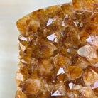 Extra Quality Citrine Cluster on Cement Base, 18.6 lbs and 14.9" Tall 5615 - 0071 - Brazil GemsBrazil GemsExtra Quality Citrine Cluster on Cement Base, 18.6 lbs and 14.9" Tall 5615 - 0071Clusters on Cement Bases5615 - 0071