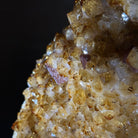 Extra Quality Citrine Cluster on Cement Base, 32.5 lbs and 18.9" Tall 5615 - 0073 - Brazil GemsBrazil GemsExtra Quality Citrine Cluster on Cement Base, 32.5 lbs and 18.9" Tall 5615 - 0073Clusters on Cement Bases5615 - 0073