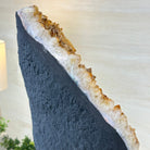 Extra Quality Citrine Cluster on Cement Base, 32.5 lbs and 18.9" Tall 5615 - 0073 - Brazil GemsBrazil GemsExtra Quality Citrine Cluster on Cement Base, 32.5 lbs and 18.9" Tall 5615 - 0073Clusters on Cement Bases5615 - 0073