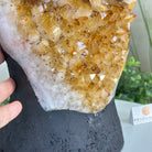 Extra Quality Citrine Cluster on Cement Base, 32.5 lbs and 18.9" Tall 5615 - 0073 - Brazil GemsBrazil GemsExtra Quality Citrine Cluster on Cement Base, 32.5 lbs and 18.9" Tall 5615 - 0073Clusters on Cement Bases5615 - 0073