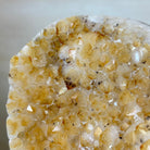 Extra Quality Citrine Cluster on Cement Base, 6 lbs and 9.4" Tall 5615 - 0052 - Brazil GemsBrazil GemsExtra Quality Citrine Cluster on Cement Base, 6 lbs and 9.4" Tall 5615 - 0052Clusters on Cement Bases5615 - 0052