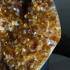 Extra Quality Citrine Cluster on Cement Base, 7.9 lbs and 7.3" Tall 5615 - 0059 - Brazil GemsBrazil GemsExtra Quality Citrine Cluster on Cement Base, 7.9 lbs and 7.3" Tall 5615 - 0059Clusters on Cement Bases5615 - 0059